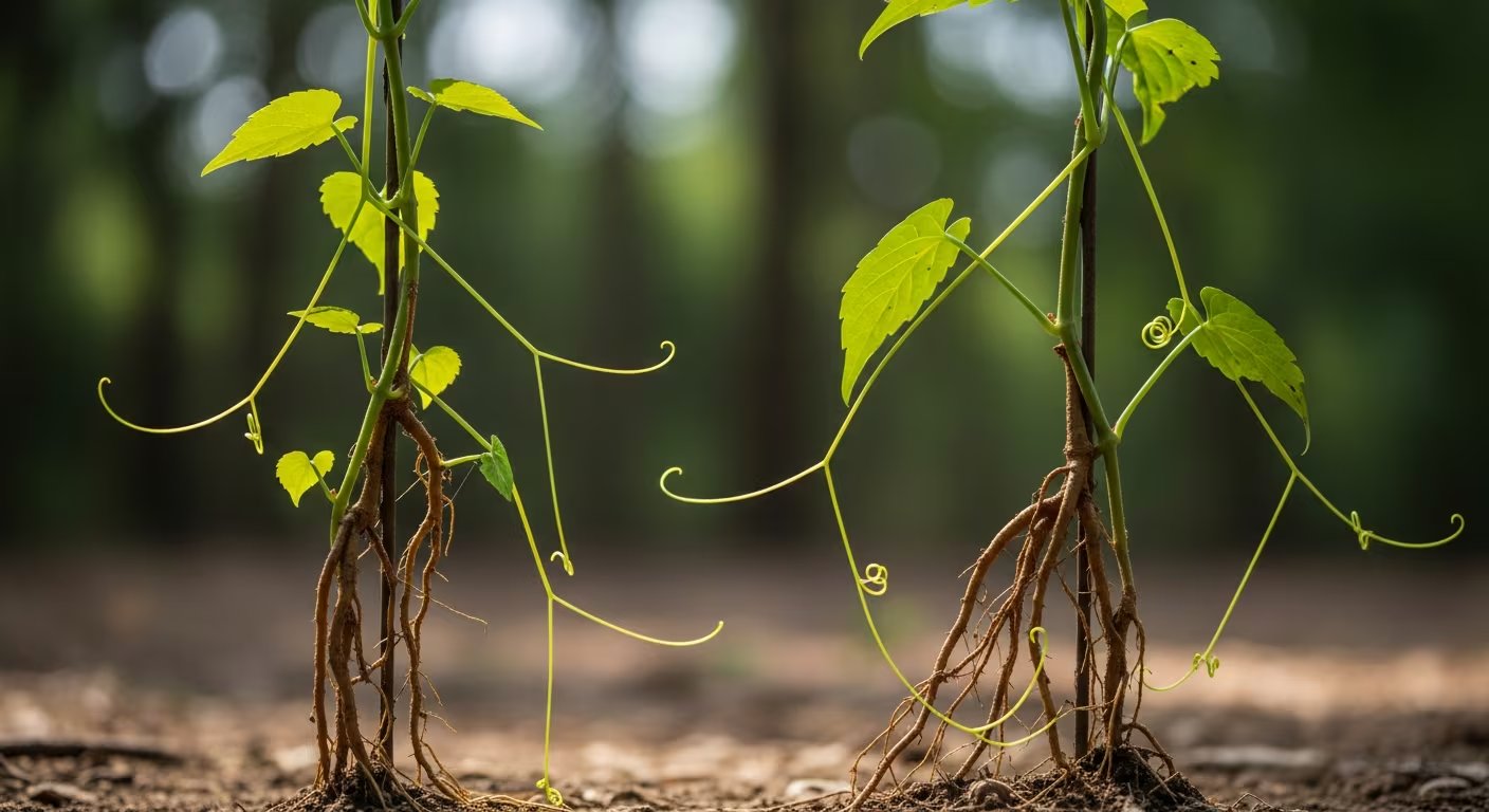 Las plantas perciben y responden a su entorno con estrategias sorprendentes; experimentos revelan que pueden aprender y tomar decisiones, aunque lo hagan a un ritmo imperceptible para el ojo humano. (Imagen Ilustrativa Infobae)