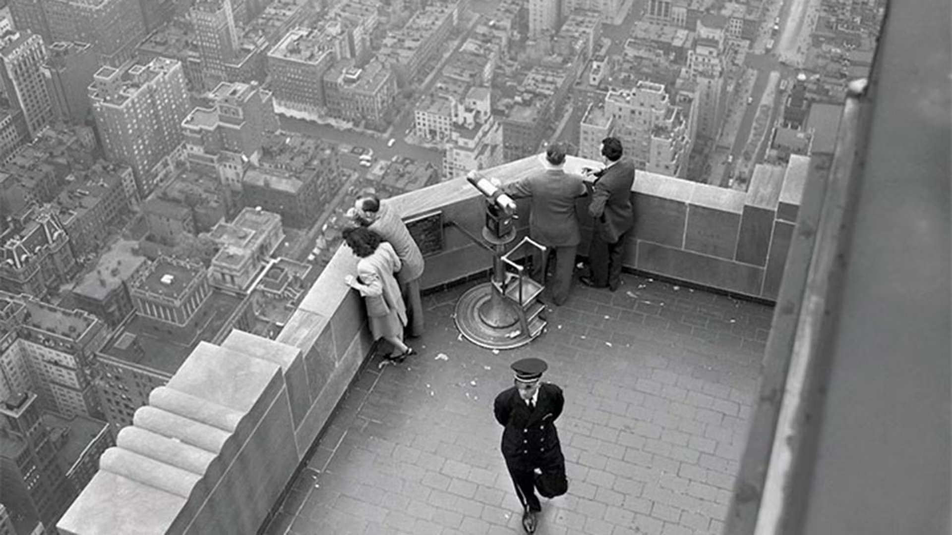 El mirador del Empire State desde donde se arrojó Evelyn McHale en 1947