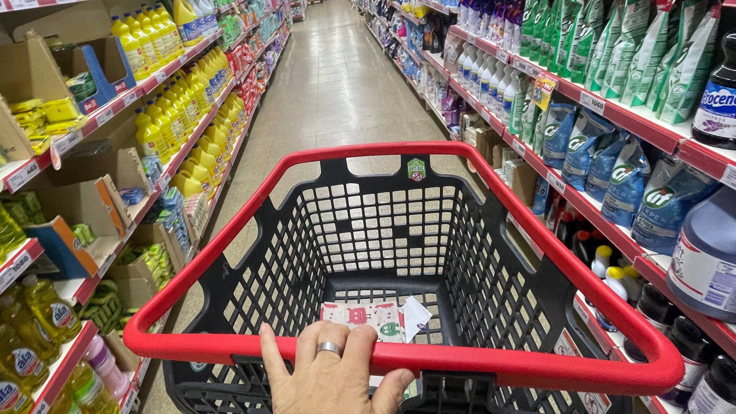 La inflación sigue en niveles altos y complica las metas del gobierno 
(Argentina). EFE/ Juan Ignacio Roncoroni
