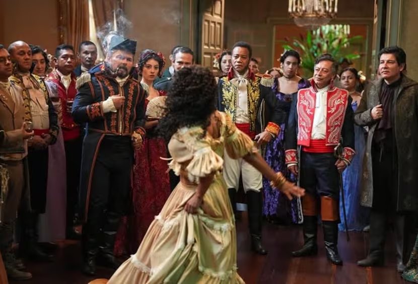 Esta fue la fotografía que compartió el presidente Petro en su perfil de Instagram el mismo jueves 5 de marzo de 2026, día en que se formó la polémica por su aparición como extra en la película de homenaje al almirante José Prudencio Padilla - crédito @gustavopetrourrego/IG