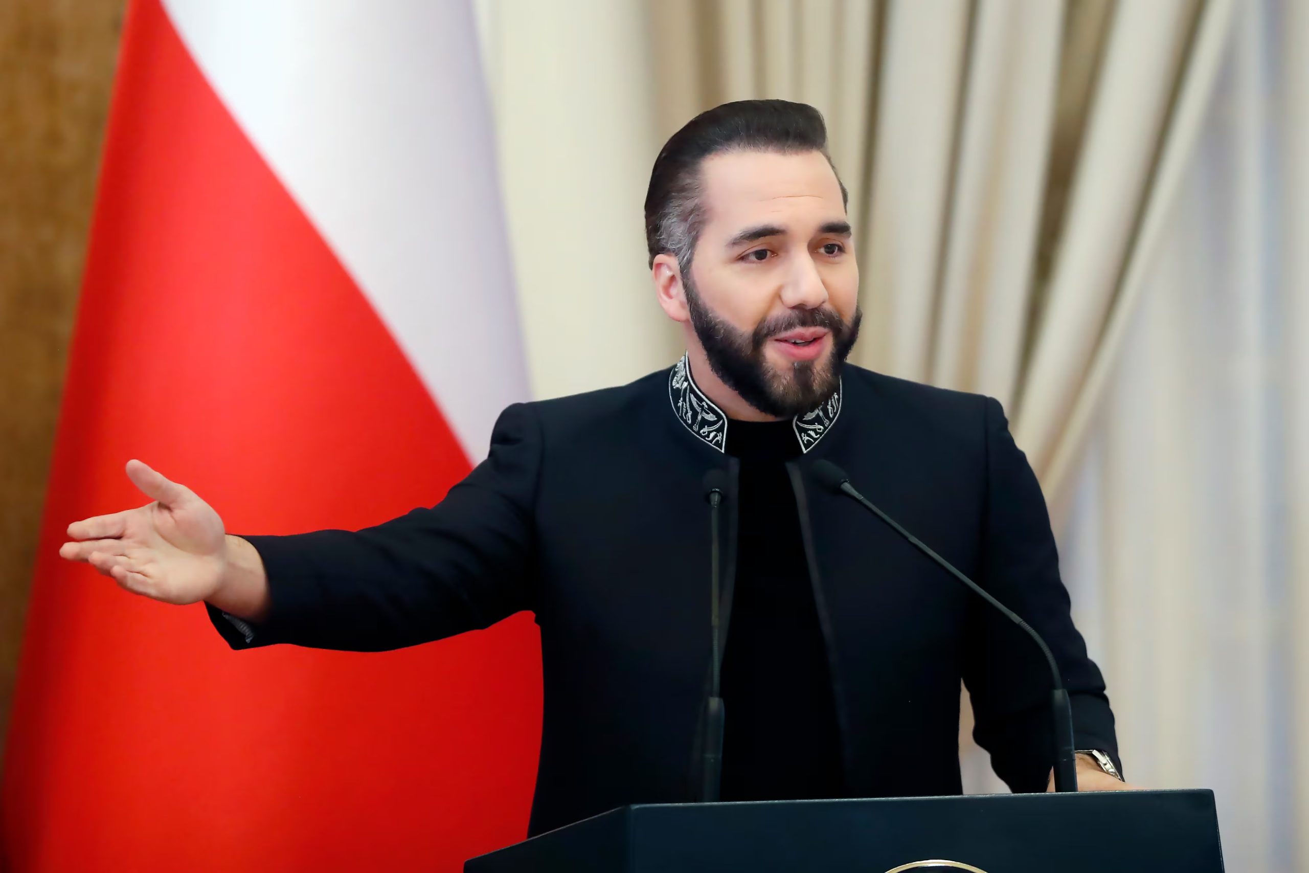 Foto de archivo del presidente de El Salvador, Nayib Bukele. (Rodrigo Sura/EFE)
