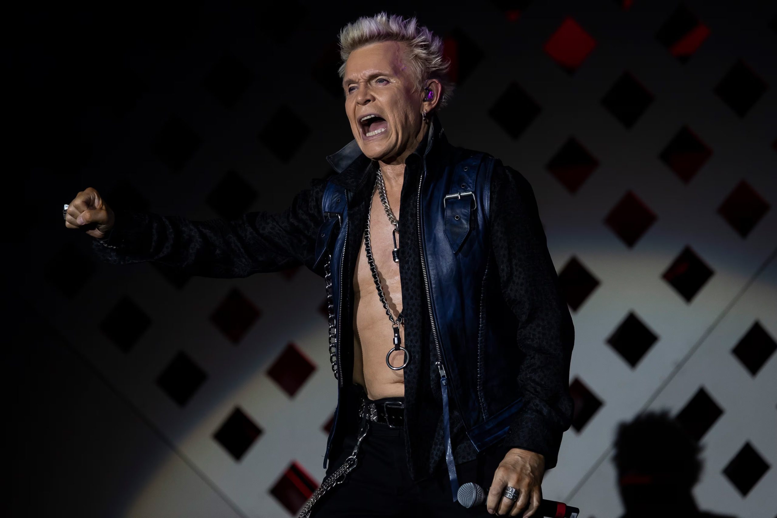 Billy Idol estuvo a punto de morir por una sobredosis. (AP/Bruna Prado)