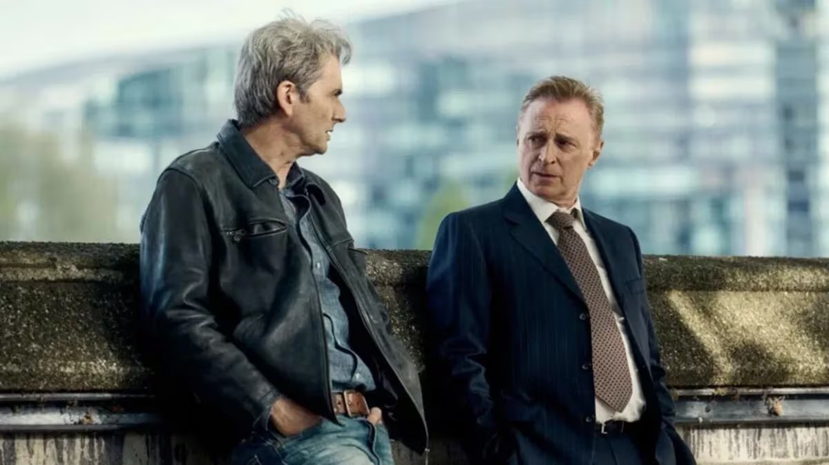David Tennant y Robert Carlyle en la miniserie británica 'The Hack' (Filmin)