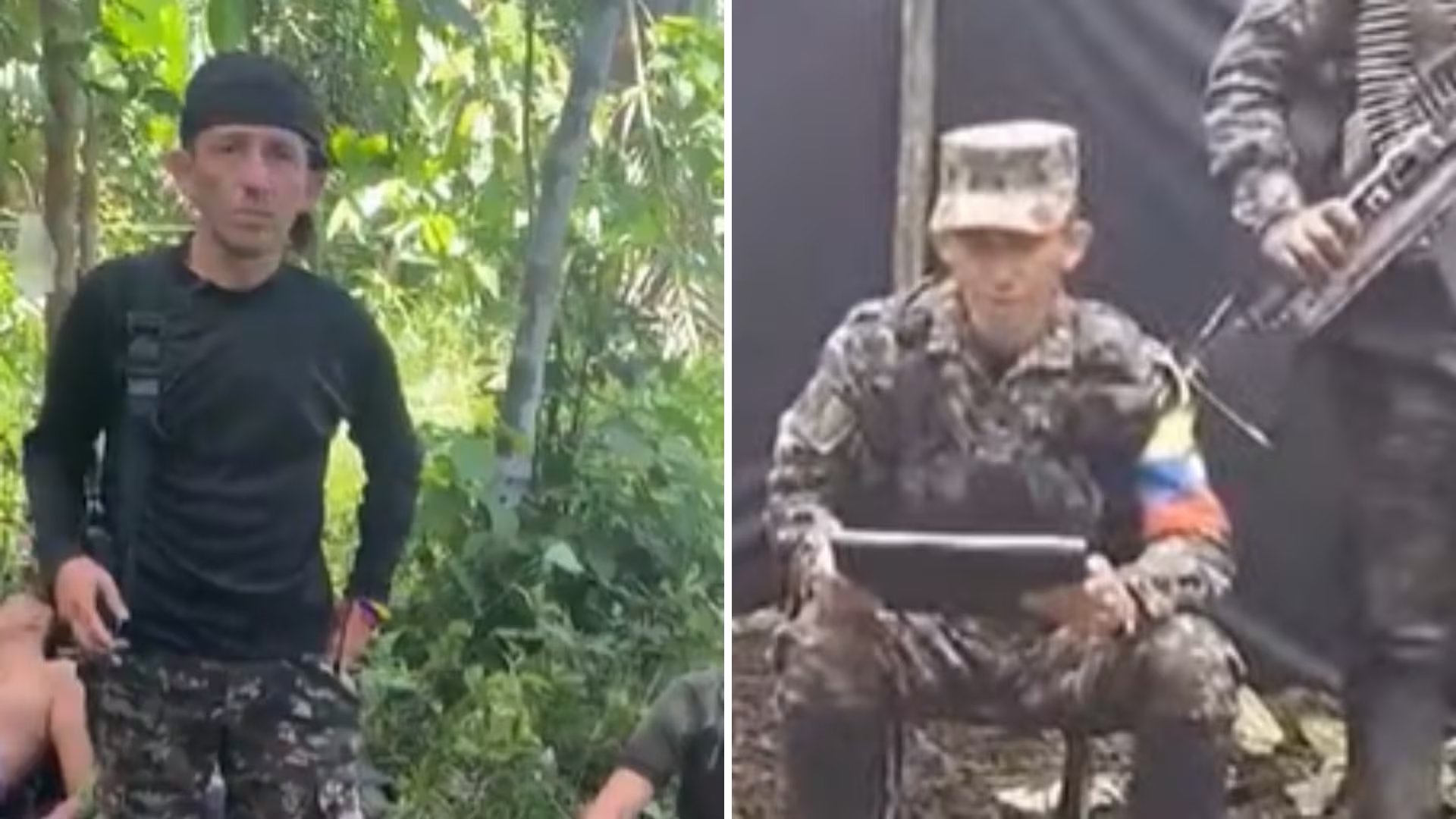 Omar Pardo Galeano, alias Antonio Medina, cabecilla frente 28 disidencias de las Farc - crédito captura redes sociales