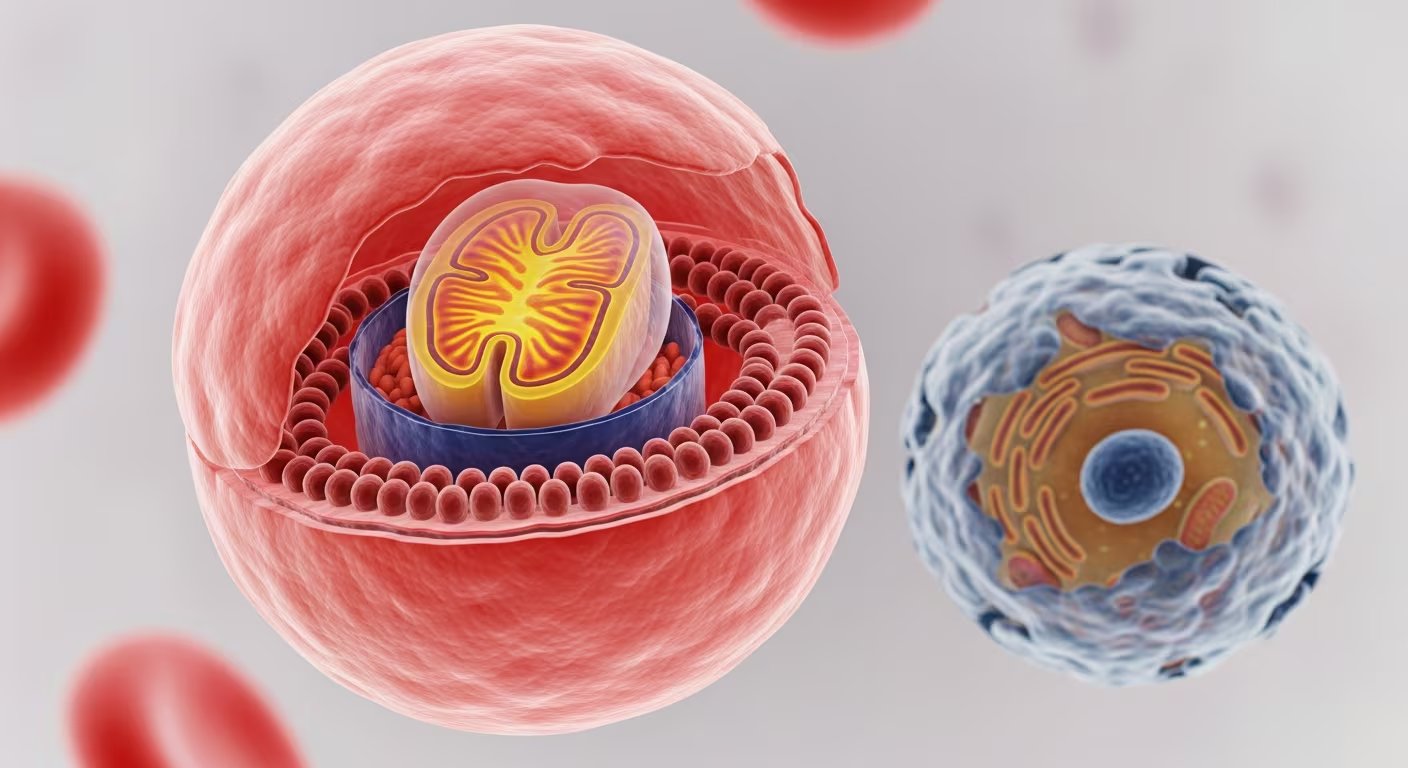 La eficiencia de incorporación de mitocondrias protegidas en células enfermas alcanza el 80%, frente al 5% logrado con técnicas anteriores (Imagen Ilustrativa Infobae)