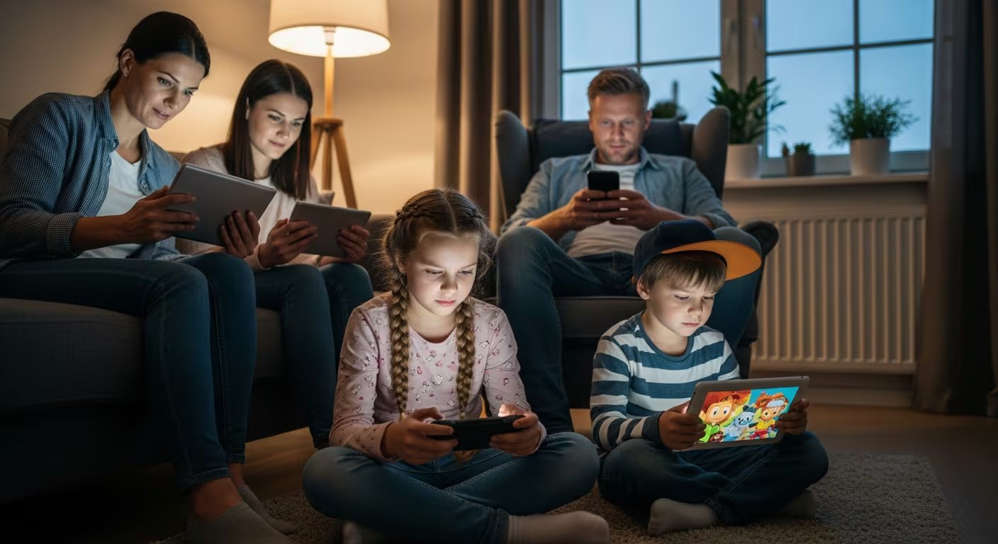 Establecer metas pequeñas y realistas para reducir el tiempo de pantalla Definir objetivos alcanzables y cambios graduales ayuda a que los menores adopten hábitos tecnológicos más equilibrados y sostenibles (Imagen Ilustrativa Infobae)