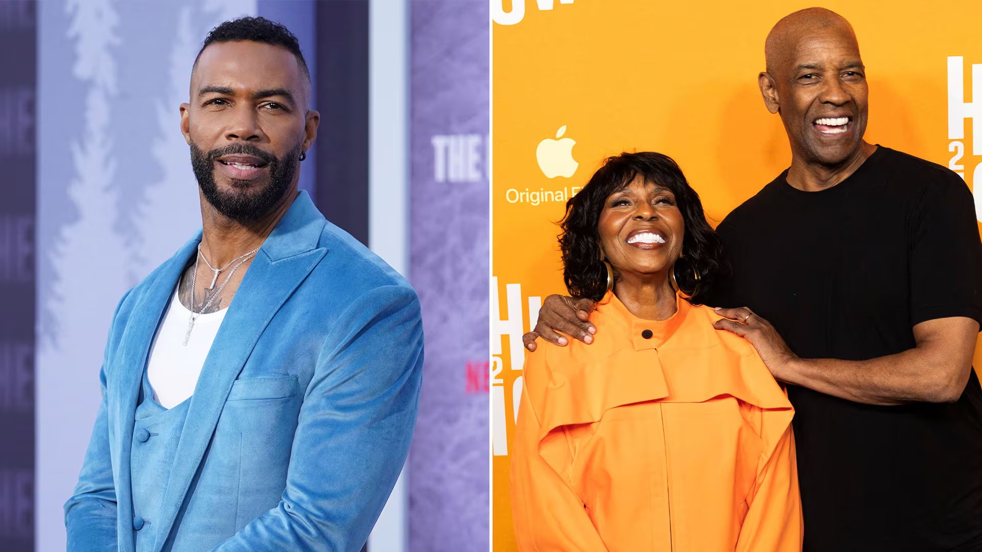 Omari Hardwick reconoce a Denzel Washington y su esposa como una segunda familia clave en su vida personal
