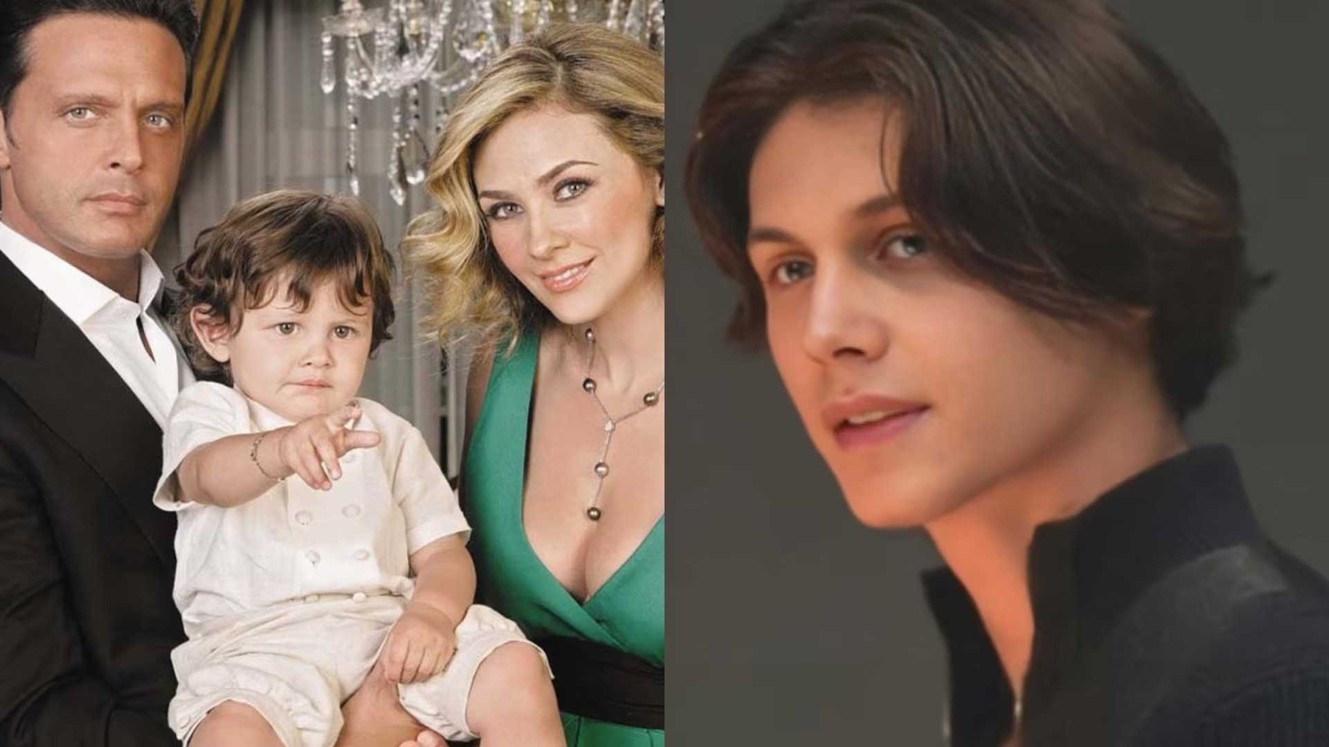 El debate sobre el parecido físico entre Luis Miguel y su hijo mayor 

(Fotos. Ventaneando/ Instagram)