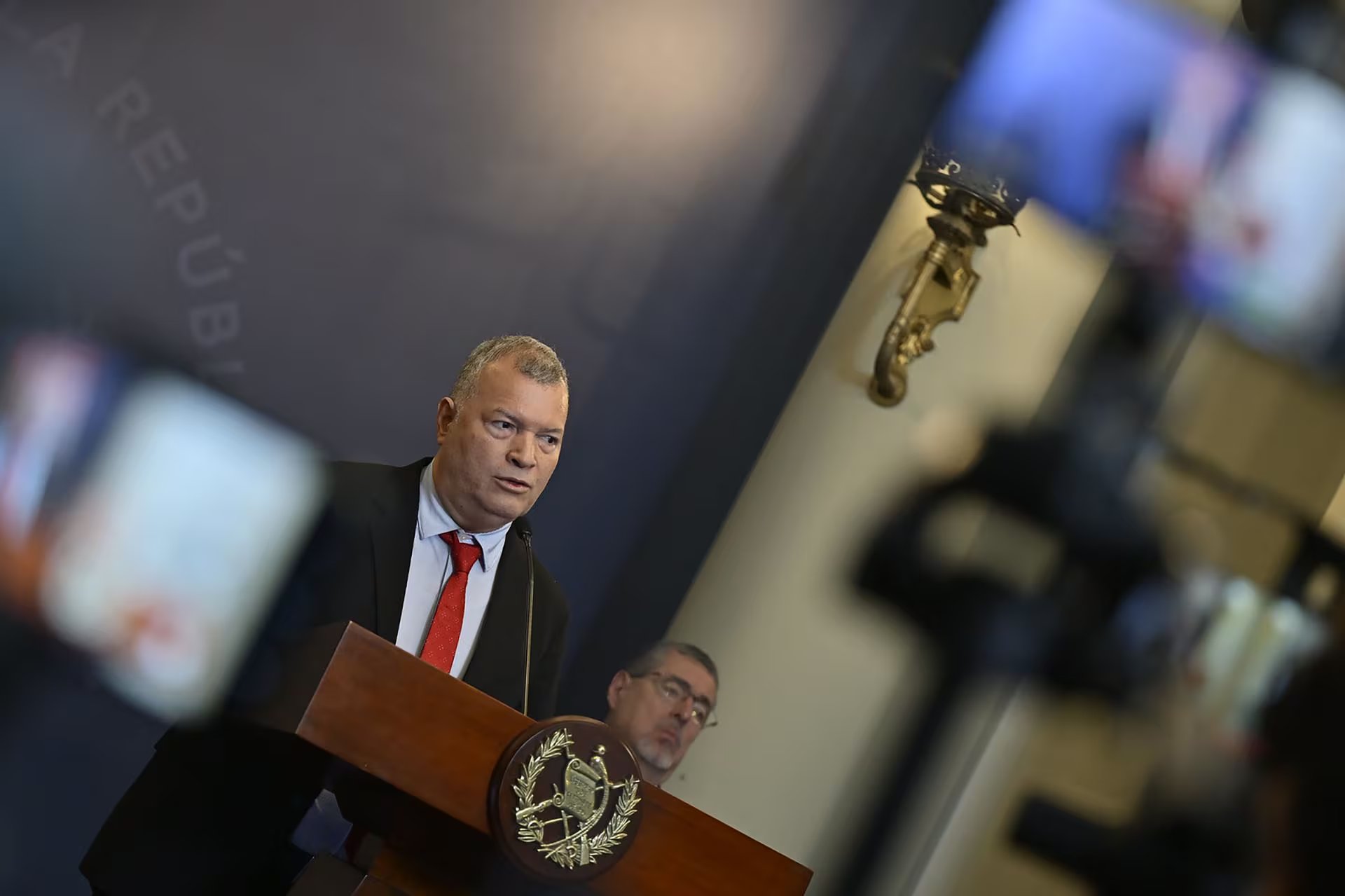 Viceministro de Hidrocarburos de Guatemala, Edwin Barrios. (Secretaría de Comunicación Social de la Presidencia)