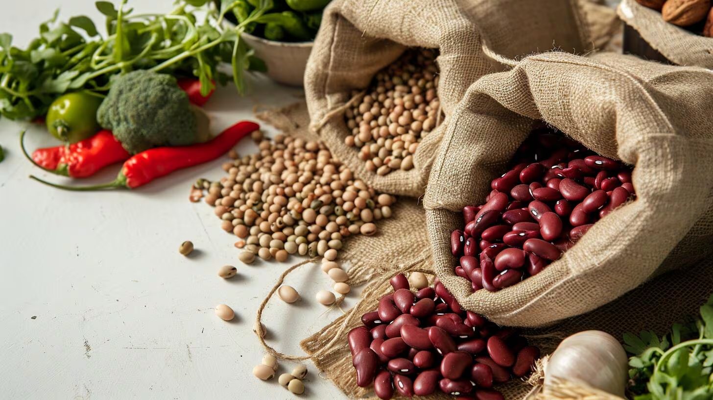 Porotos rojos aportan 8 gramos de fibra y antioxidantes, contribuyendo a la salud cardiovascular y la formación de glóbulos rojos (Imagen Ilustrativa Infobae)