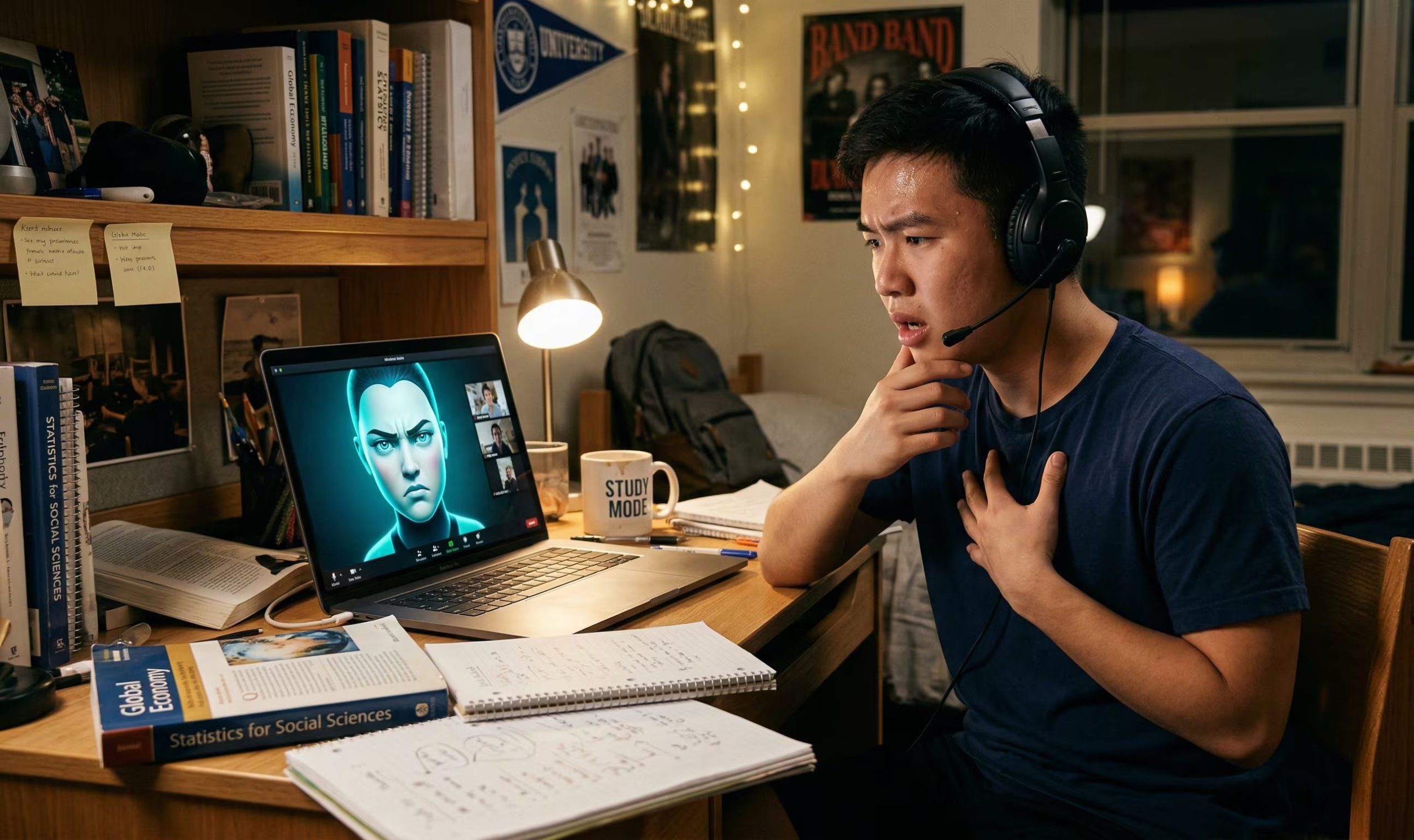 Una nueva generación de exámenes utiliza voces digitales para interactuar en tiempo real con los estudiantes y analizar su nivel de comprensión (Imagen Ilustrativa Infobae)