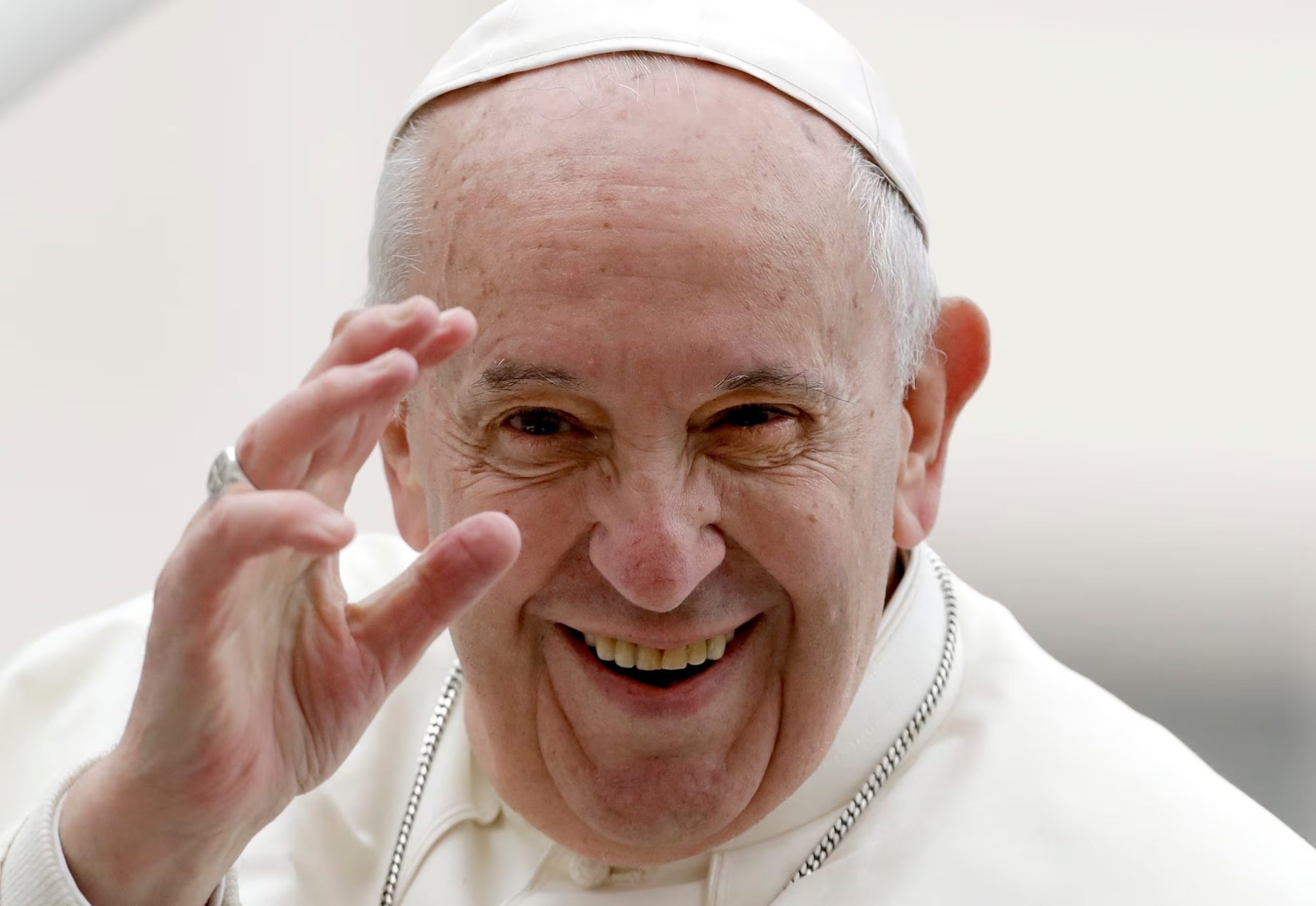 El papa Francisco en la Plaza de San Pedro en el Vaticano, el 15 de mayo del 2019 (AP/Andrew Medichini/Archivo)