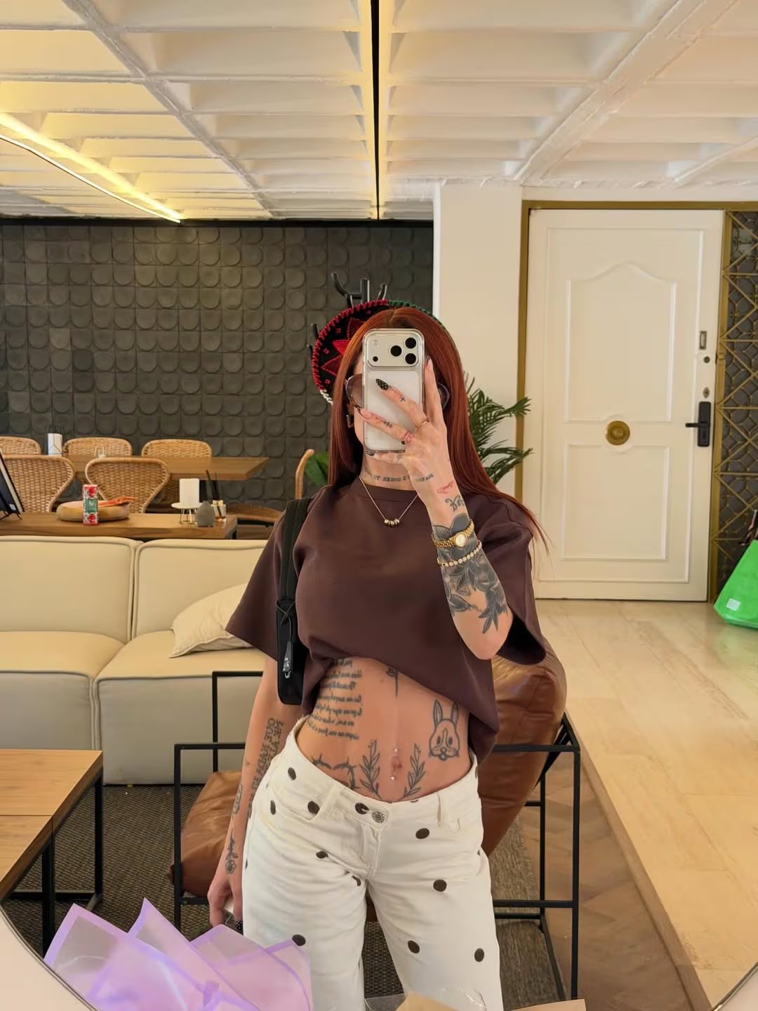 El look casual que seleccionó para pasear por la ciudad 