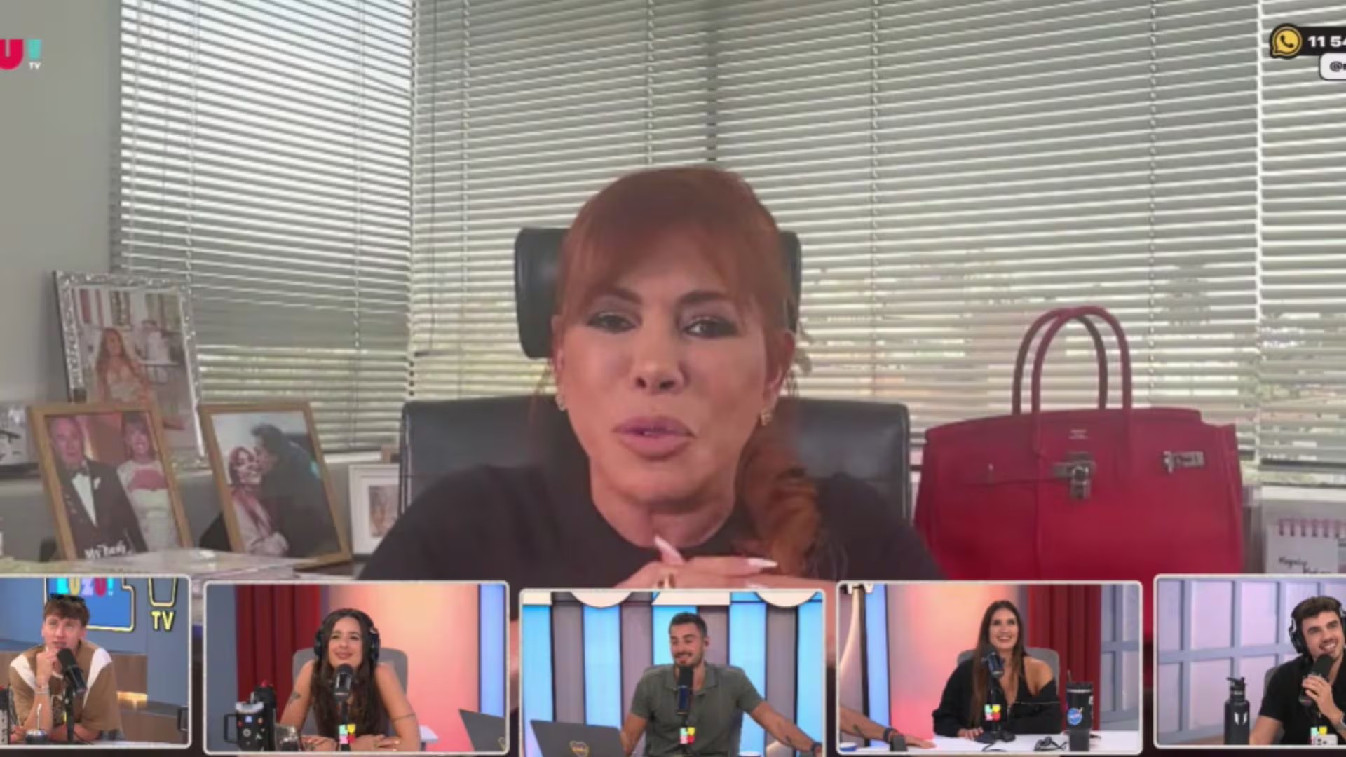 Magaly Medina sacude el streaming argentino: así fue su aparición en “Nadie Dice Nada” de Luzu TV.