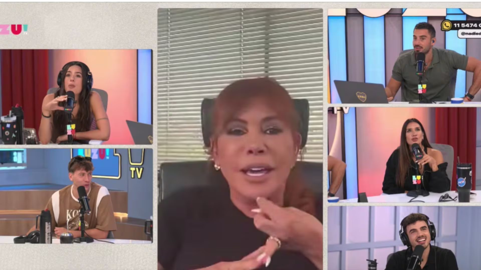 Magaly Medina se conectó a Luzu TV pro primera vez. YouTube: 'Nadie dice nada'