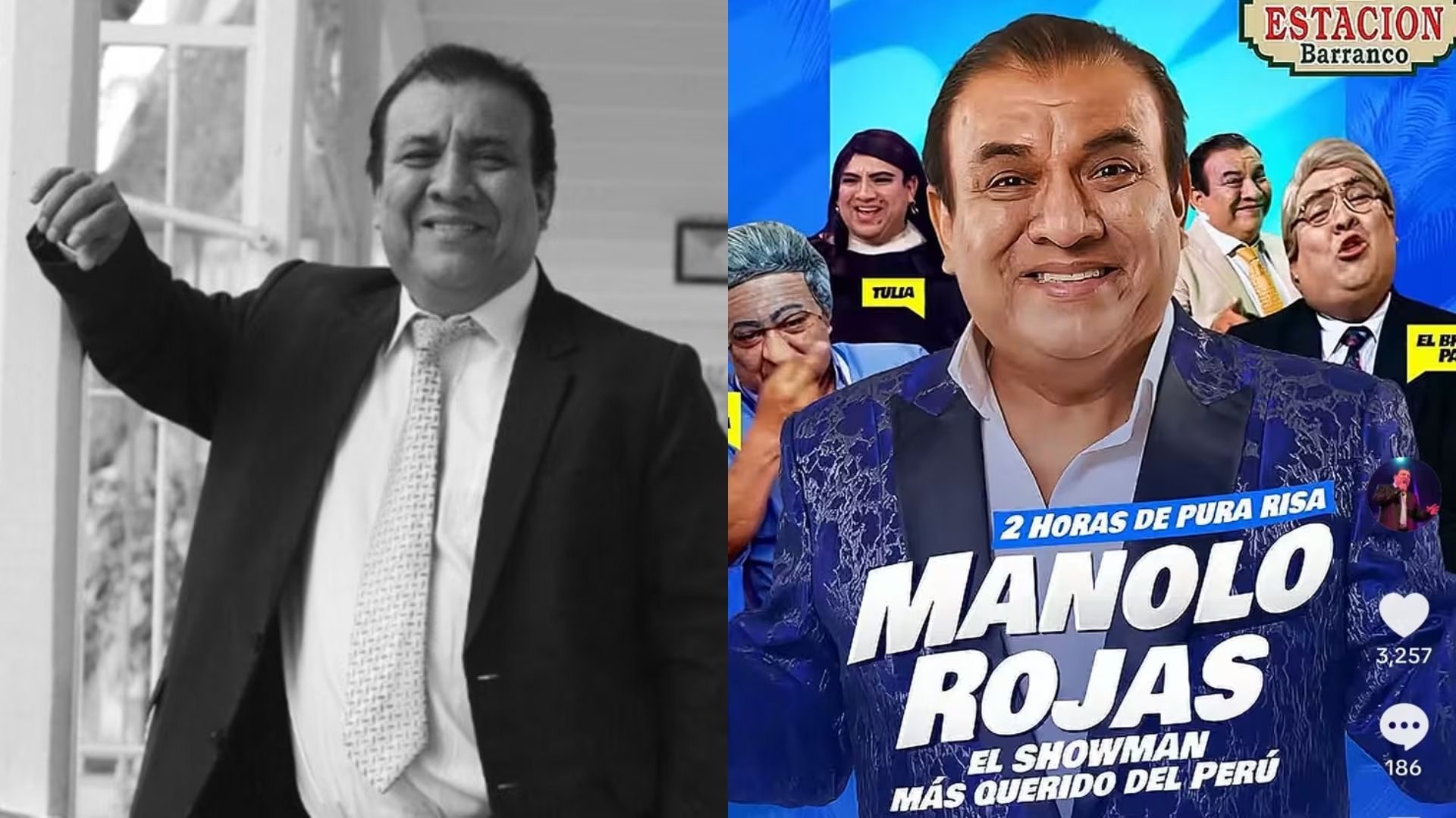 Manolo Rojas tenía previsto dos shows en la Estación de Barranco.