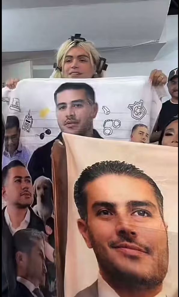 El obsequio de cobijas de María Sorté a 'Las Perdidas' se vuelve viral en redes sociales por el tono festivo y la interacción espontánea. - (Tik Tok)