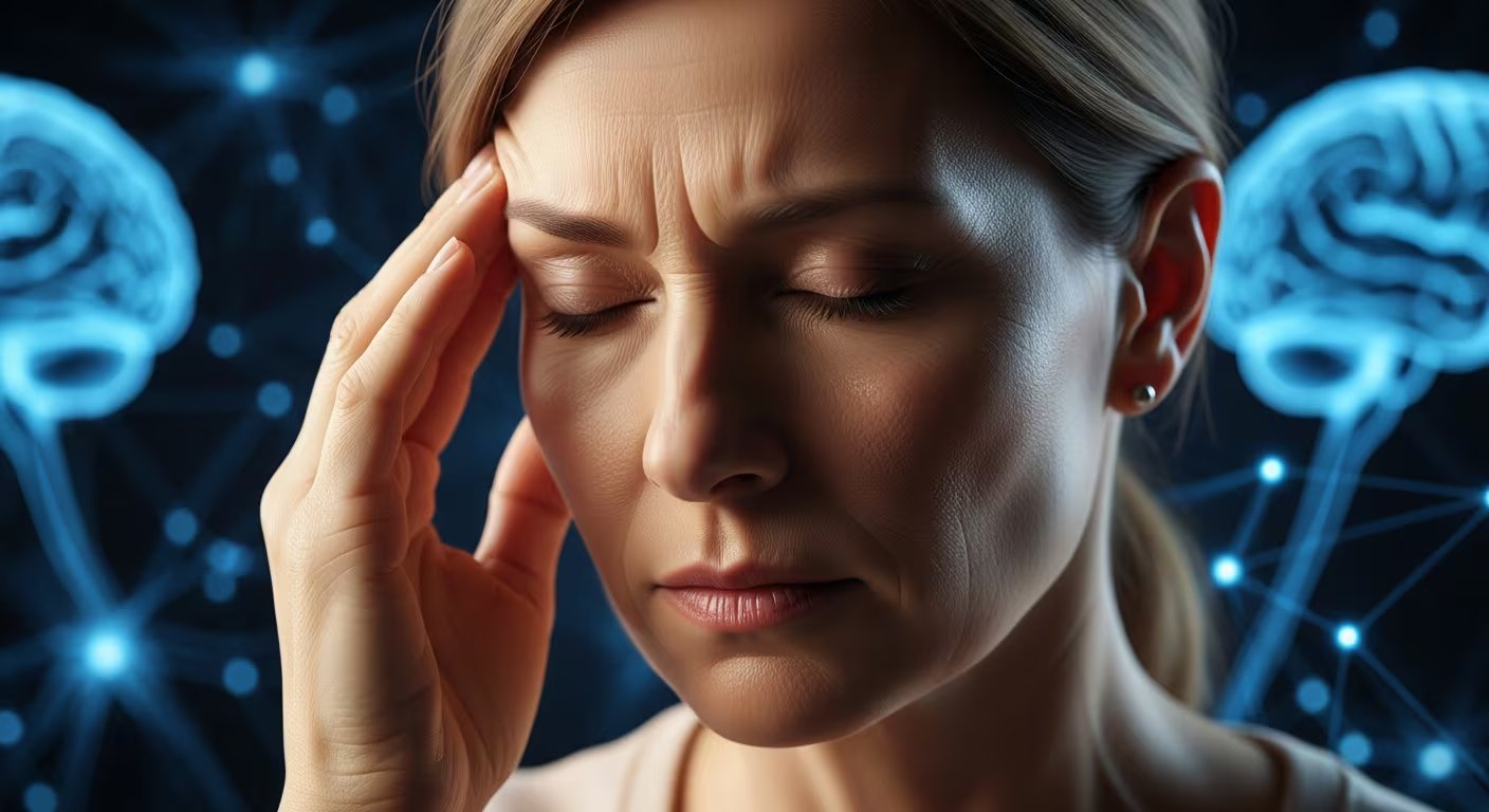 El estudio identifica un debilitamiento en la conectividad de regiones que regulan la emoción y la percepción sensorial en el cerebro (Imagen Ilustrativa Infobae)