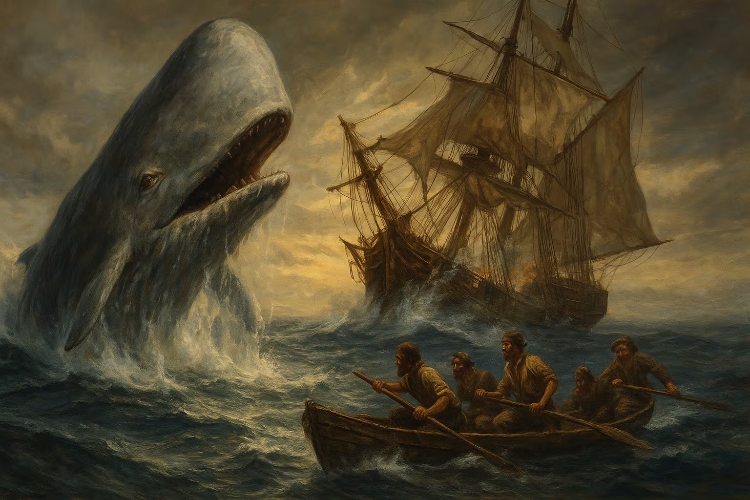 Moby Dick ilustra la fraternidad y la interculturalidad, demostrando cómo la amistad trasciende barreras culturales y personales (Imagen Ilustrativa Infobae) 