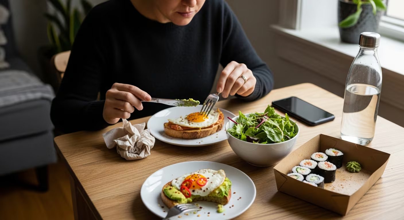 El exceso de sodio en desayunos salados con productos procesados puede incrementar el riesgo cardiovascular, advierten especialistas en nutrición - (Imagen Ilustrativa Infobae)