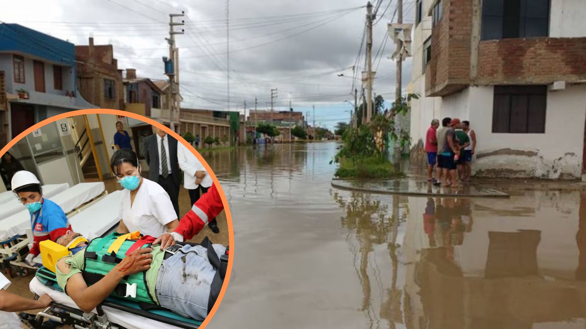 Minsa ha convocado de emergencia a un grupo de trabajo para dar respuesta inmediata a las necesidades en salud en estas regiones - crédito Andina/Composición Infobae