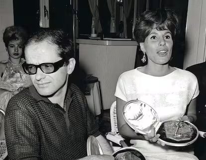 Gino Paoli junto a Ornella Vanoni, una de las grandes señoras de la canción italiana