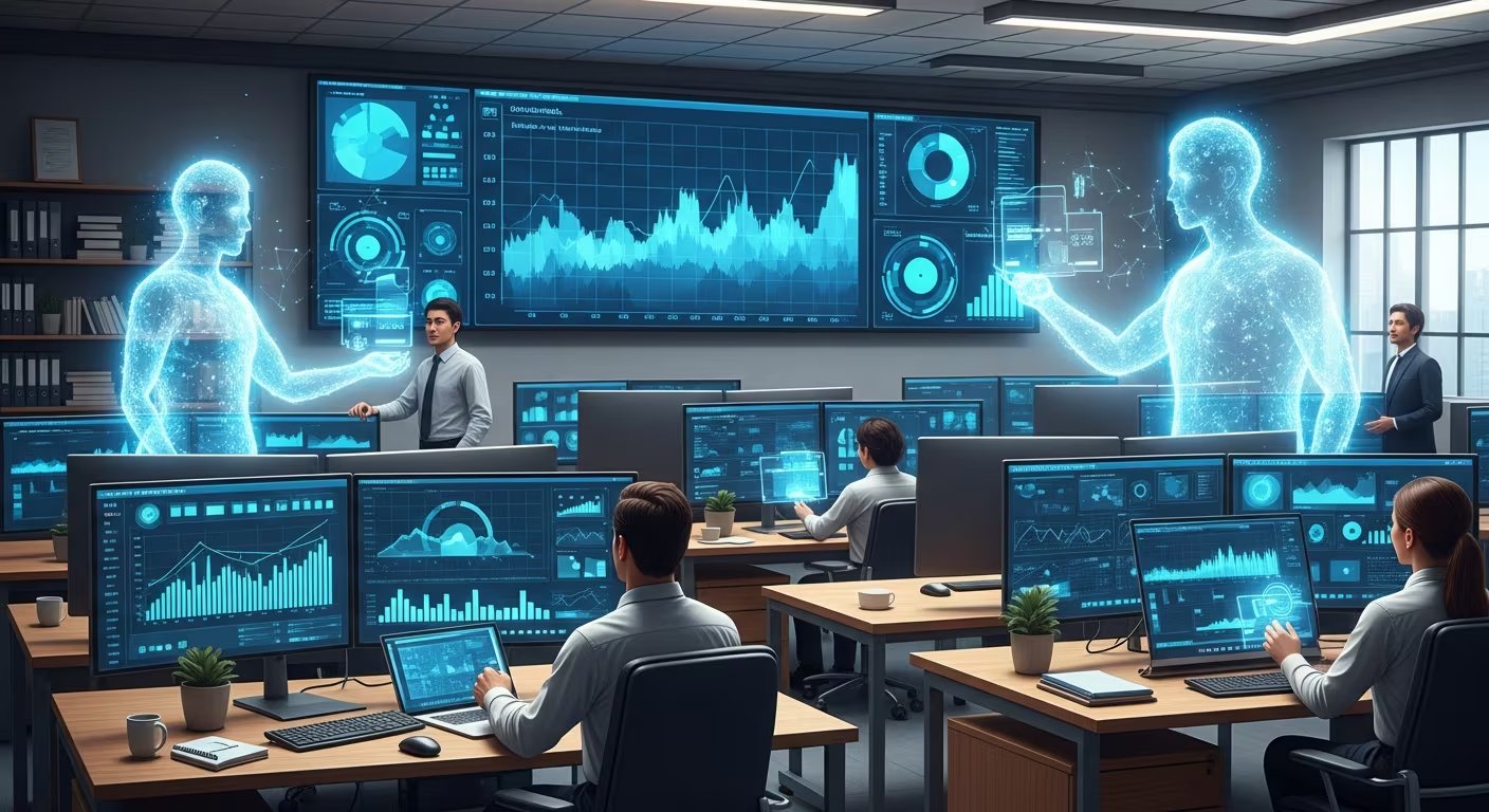 Investigadores muestran que la inteligencia, tanto en humanos como en sistemas artificiales, se potencia por la interacción y el debate social, nunca como un fenómeno individual. (Imagen Ilustrativa Infobae)