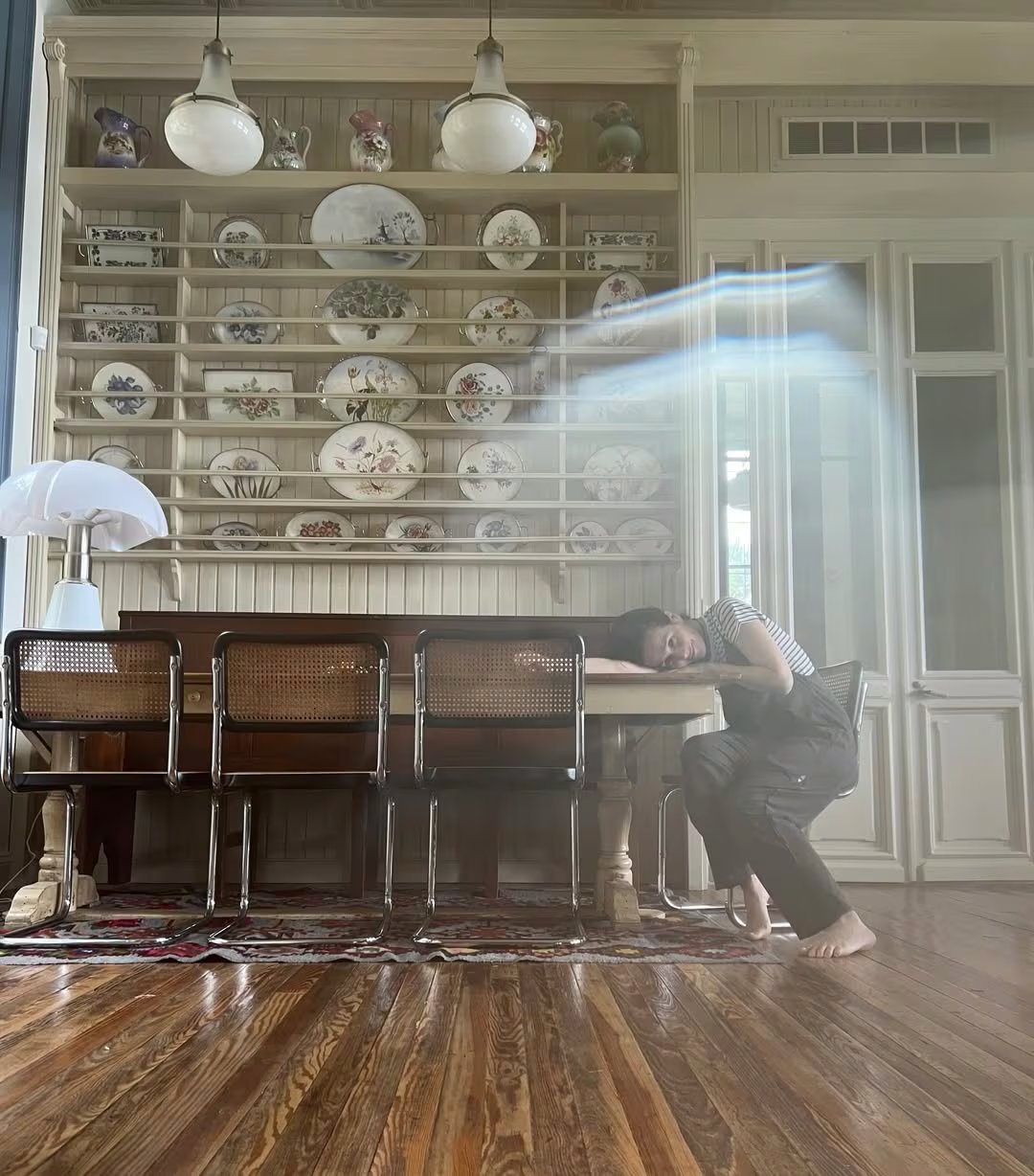 Natalia Oreiro compartió sus postales más personales: su casa, su vajilla