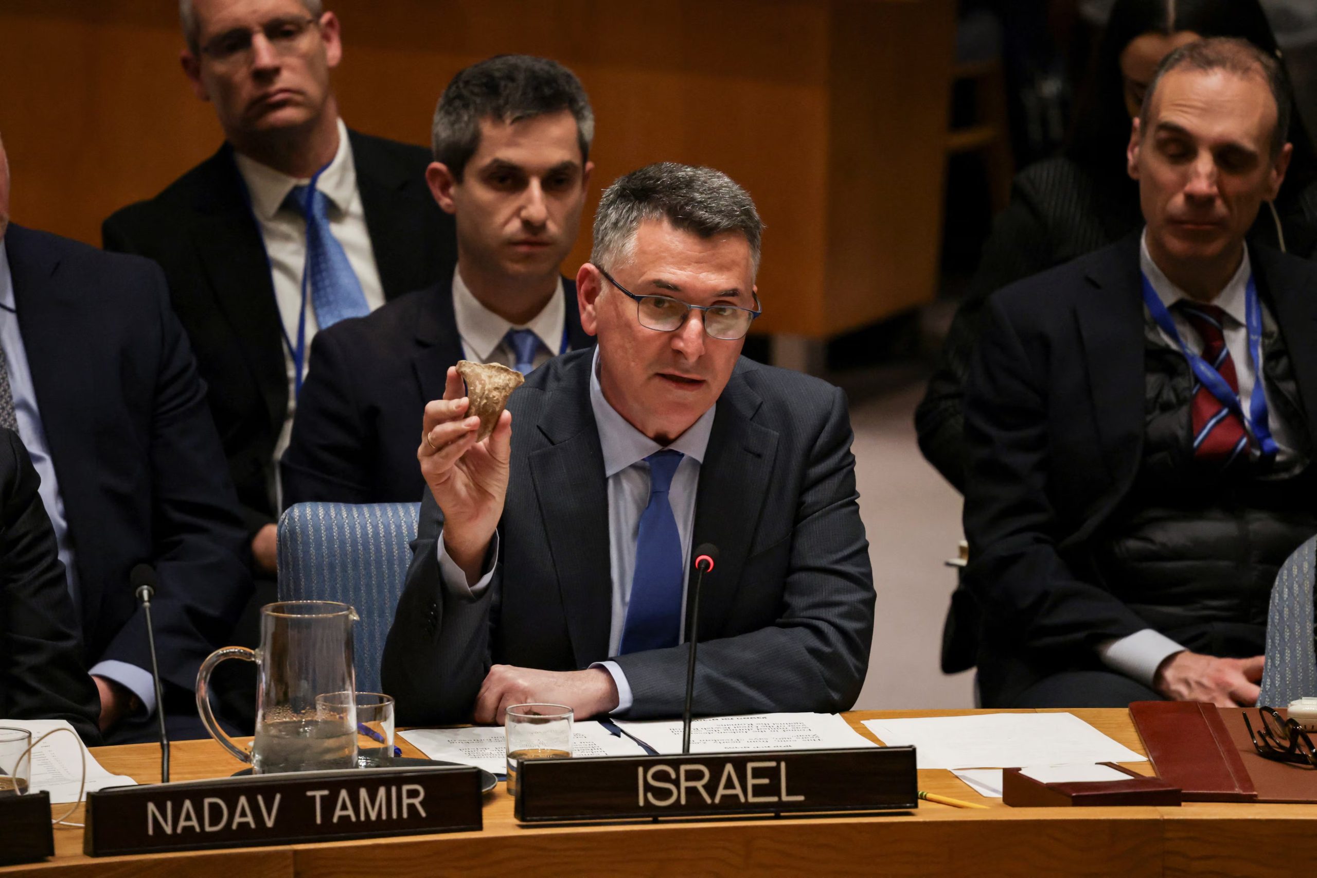 El ministro de Exteriores de Israel, Gideon Saar (REUTERS)