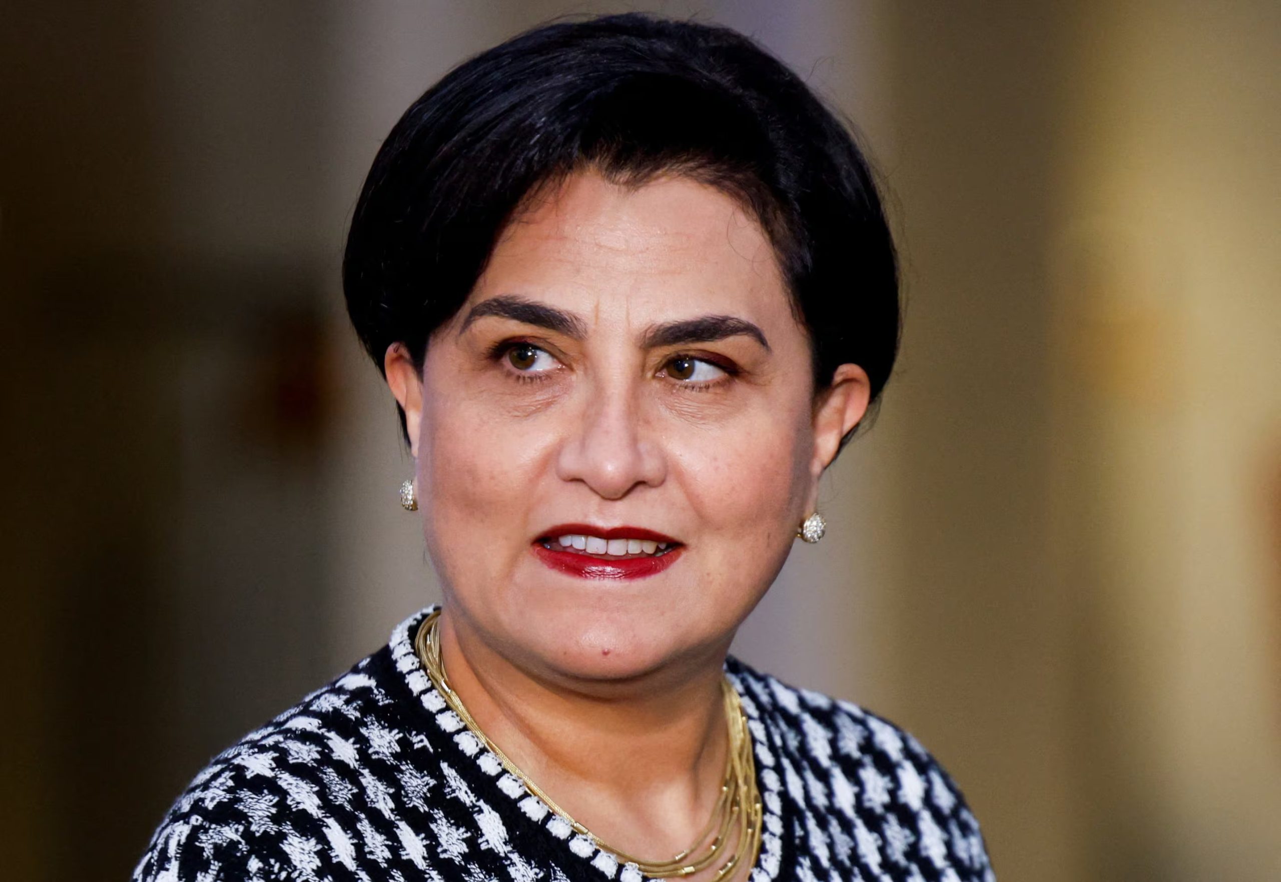 La Canciller del Ecuador, Gabriela Sommerfeld. REUTERS/Kylie Cooper