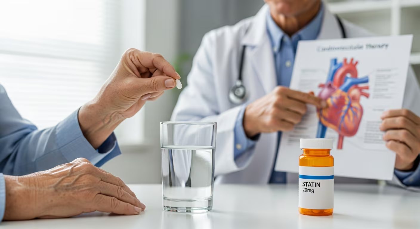 Las estatinas son el tratamiento estándar para reducir el colesterol LDL y el riesgo de eventos cardiovasculares graves (Imagen Ilustrativa Infobae)