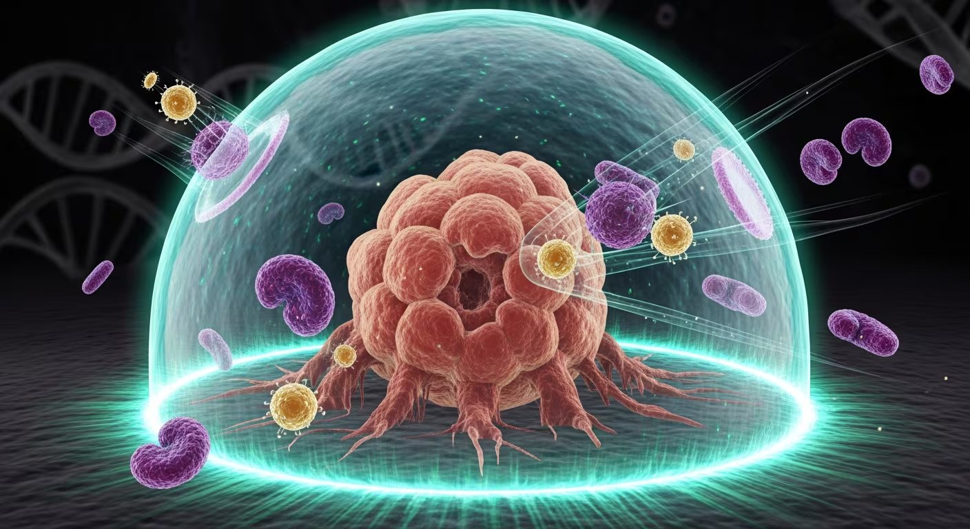 Modelos experimentales en ratones y muestras humanas muestran que bloquear la comunicación entre células y fibroblastos reduce focos tumorales (Imagen Ilustrativa Infobae)