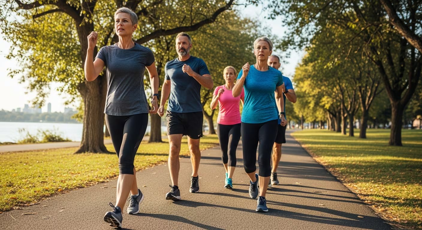 Caminar, correr, nadar o hacer pesas contribuyen a mantener la función cognitiva y prevenir enfermedades (Imagen Ilustrativa Infobae)