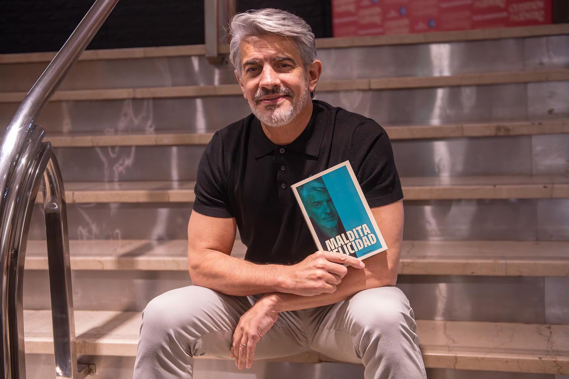 El personaje de Pablo Echarri es un escritor inseguro y egocéntrico que enfrenta sus dudas sobre el éxito y la verdadera felicidad en la obra de Agustina Gatto (Jaime Olivos)