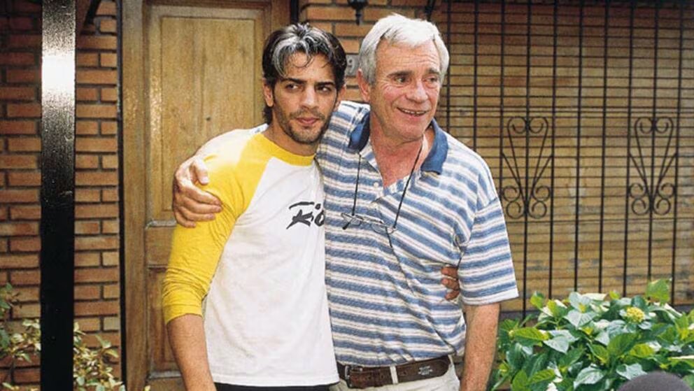 Pablo Echarri y su papá Antonio. El secuestro que mantuvo en vilo a un país y cambió su mirada para siempre (Archivo)