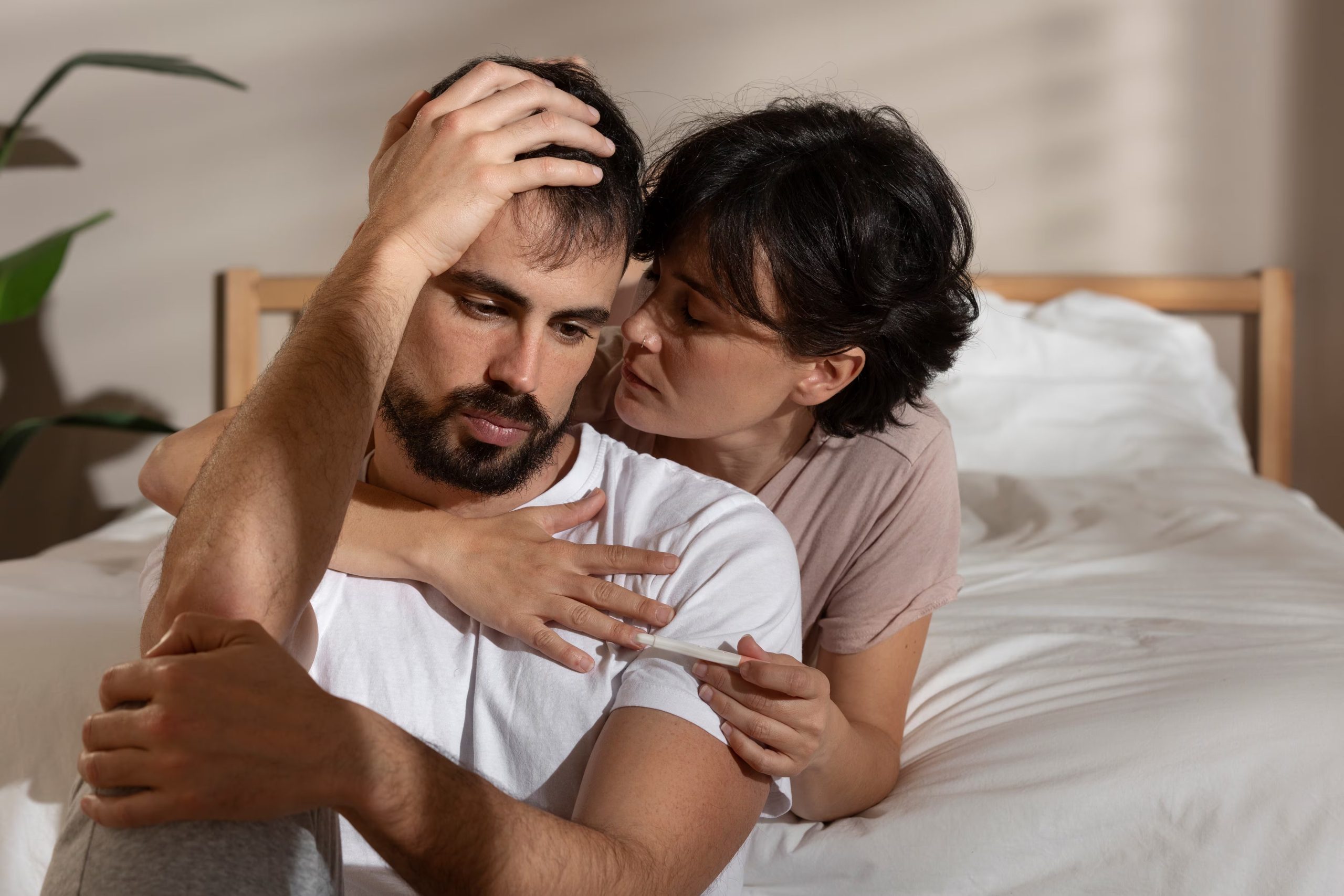 Las soluciones del psicólogo ante la negativa d etu pareja. (Freepik)