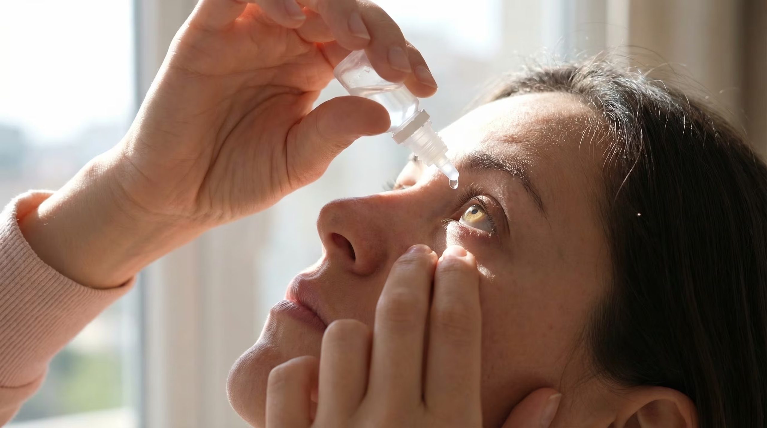 Expertos recomiendan evitar frotarse los ojos y utilizar lágrimas artificiales o compresas frías como tratamiento de primera línea para aliviar los síntomas (Imagen Ilustrativa Infobae)