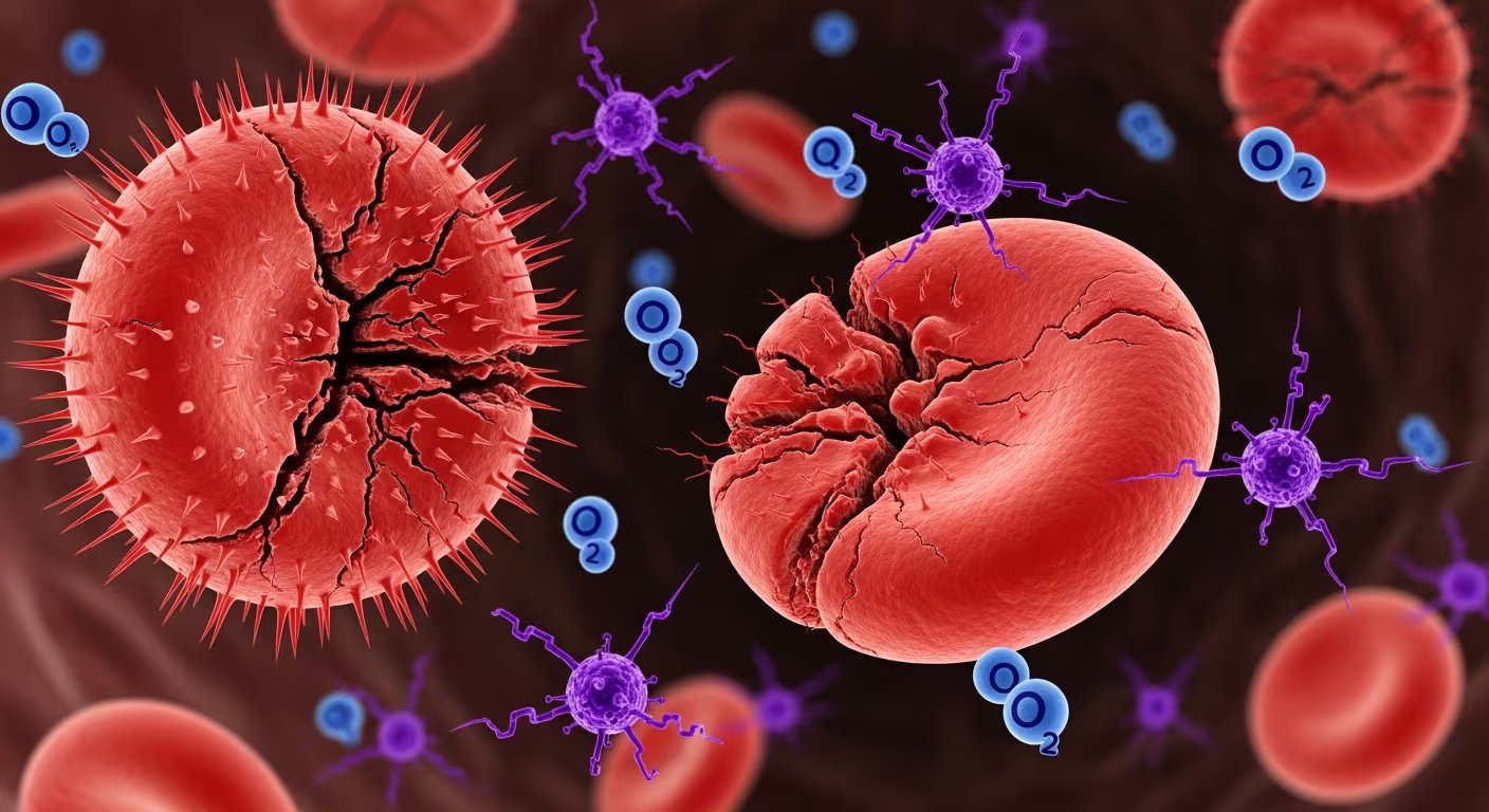 El estrés mecánico y el estrés oxidativo son los principales responsables del deterioro observado en los glóbulos rojos de atletas de ultramaratón (Imagen Ilustrativa Infobae)