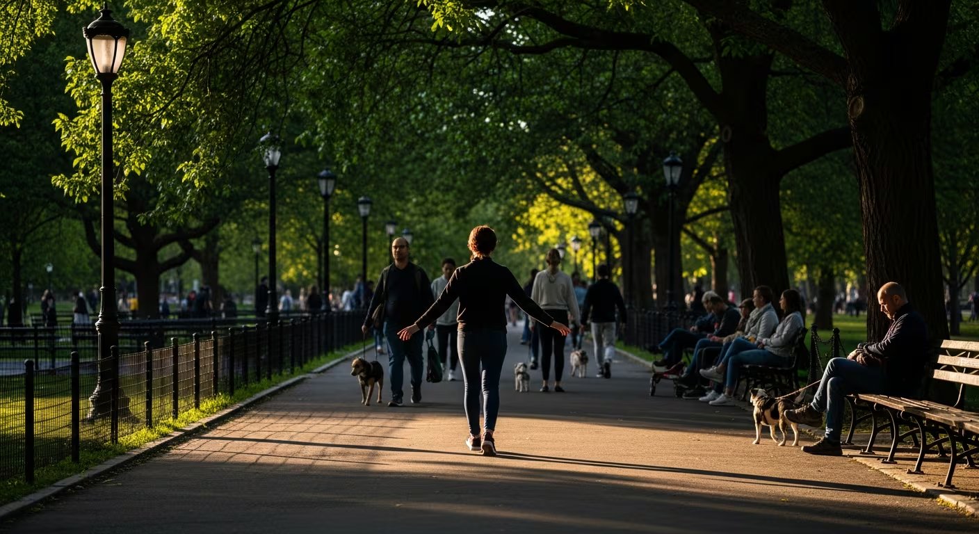 Las buenas prácticas en la caminata, como ceder el paso y evitar obstrucciones, contribuyen a una convivencia armónica en espacios públicos (Imagen Ilustrativa Infobae)