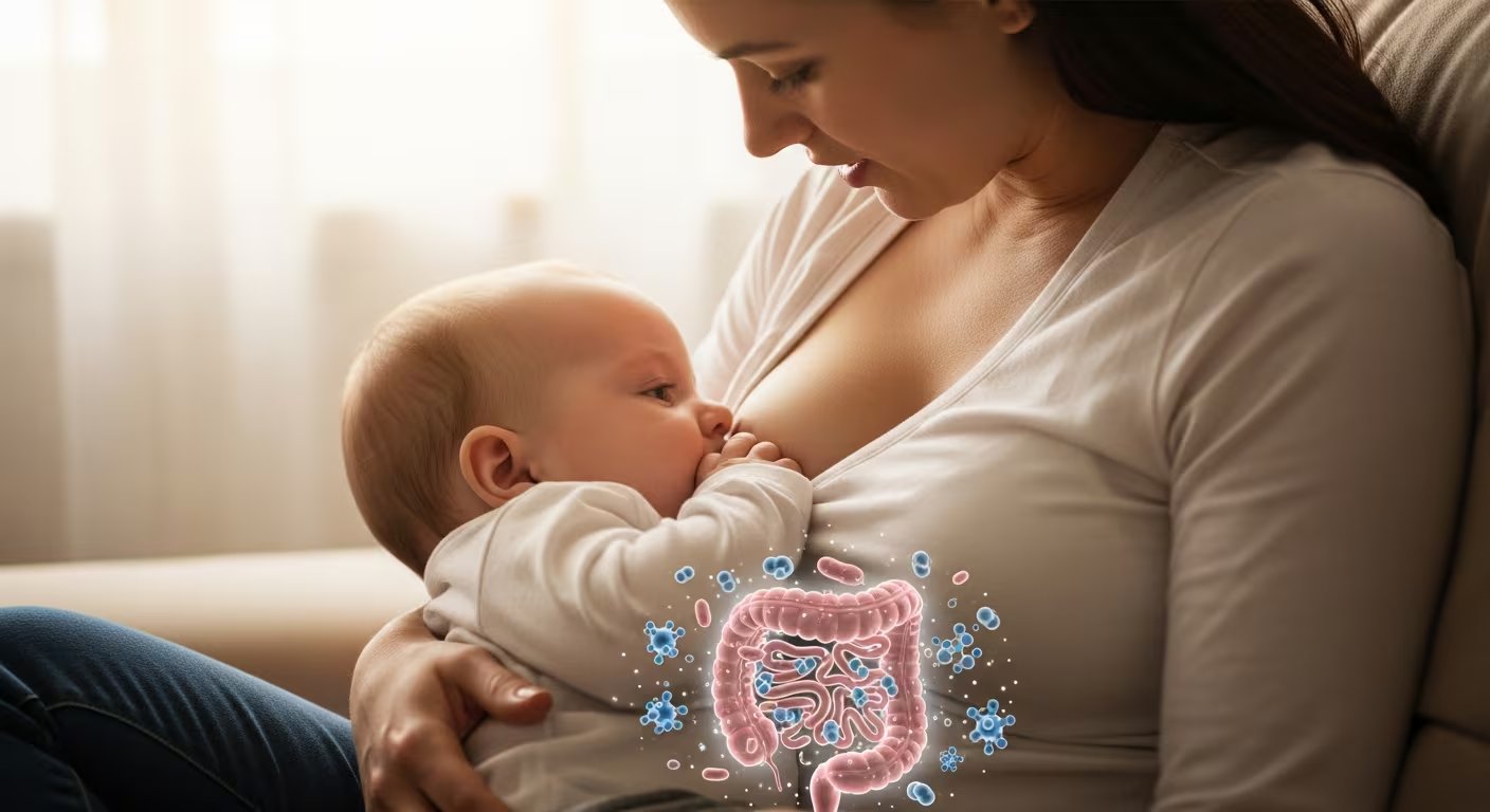 La leche materna contiene moléculas bioactivas que modifican la epigenética del bebé y se adapta constantemente a sus necesidades (Imagen Ilustrativa Infobae)
