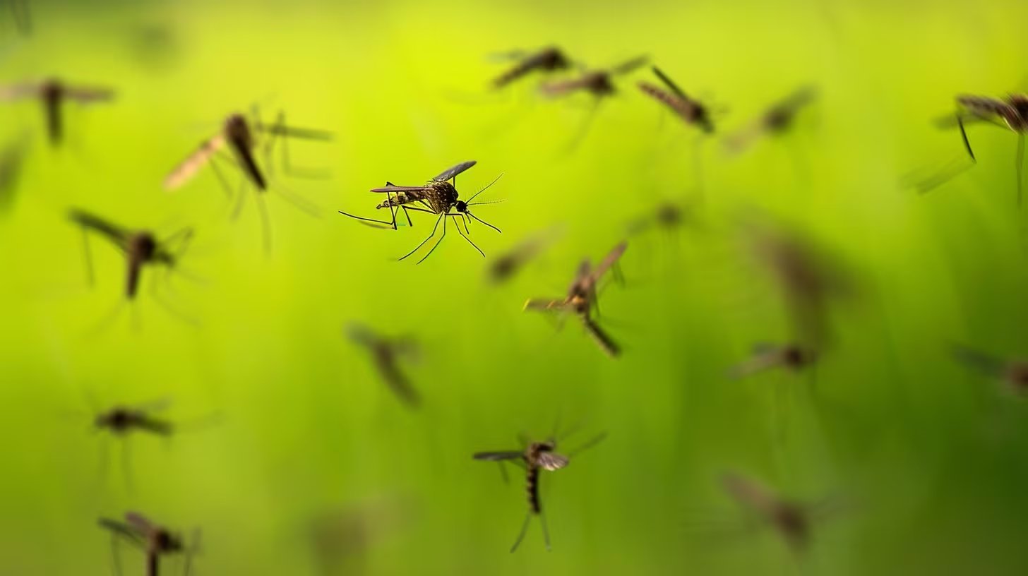 La preferencia de ciertos mosquitos por la sangre humana surgió hace millones de años - (Imagen Ilustrativa Infobae)