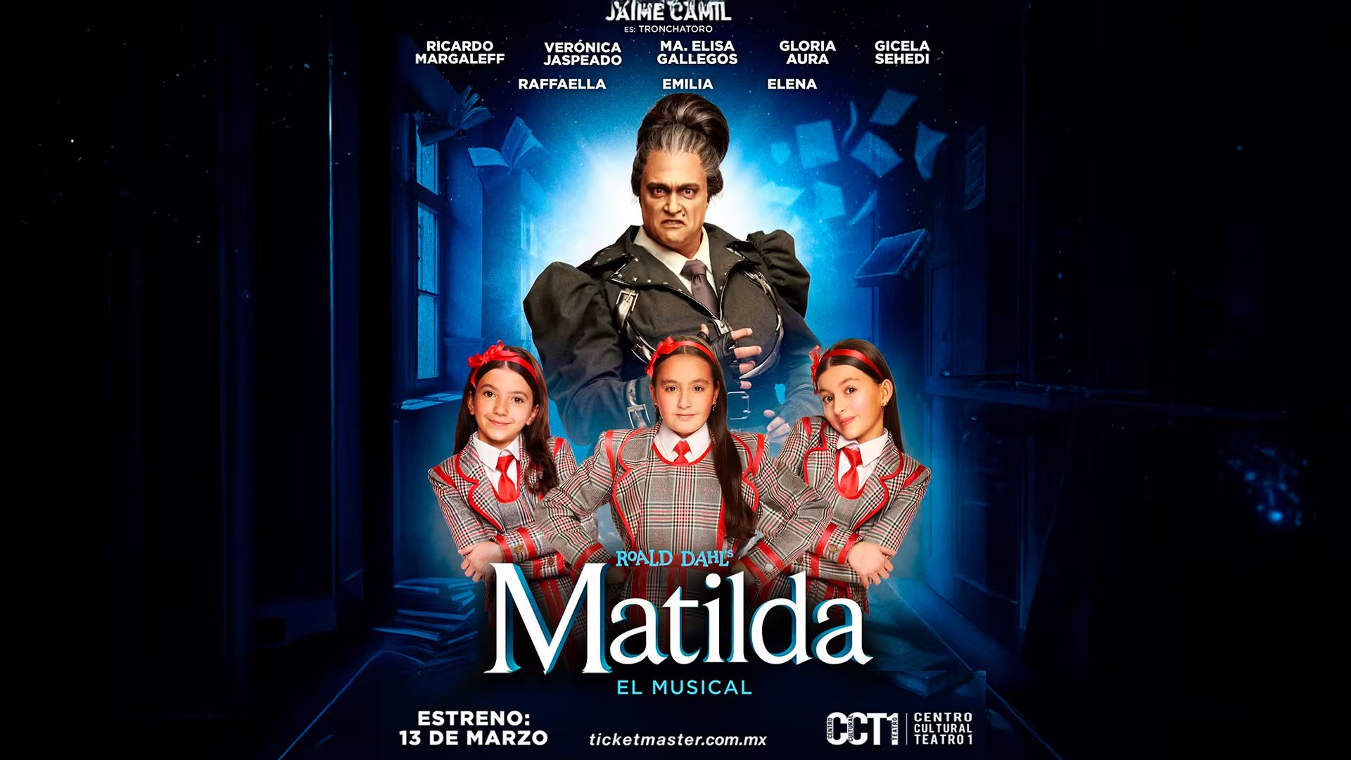 Se reveló la caracterización de Jaime Camil como Tronchatoro en Matilda el Musical. Crédito: (Instagram/@jaimecamil)