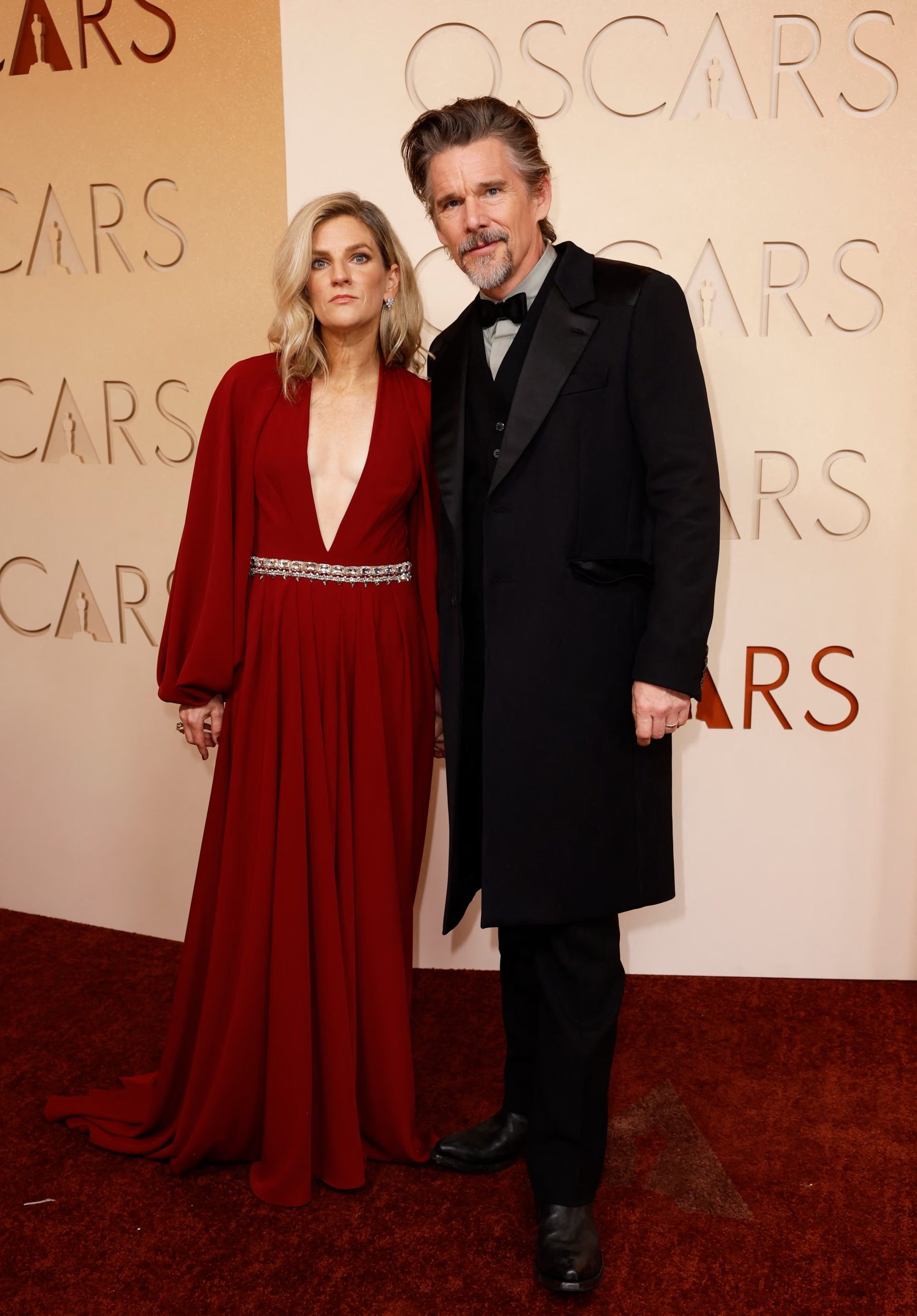 Ryan y Ethan Hawke y su paso por la alfombra roja 