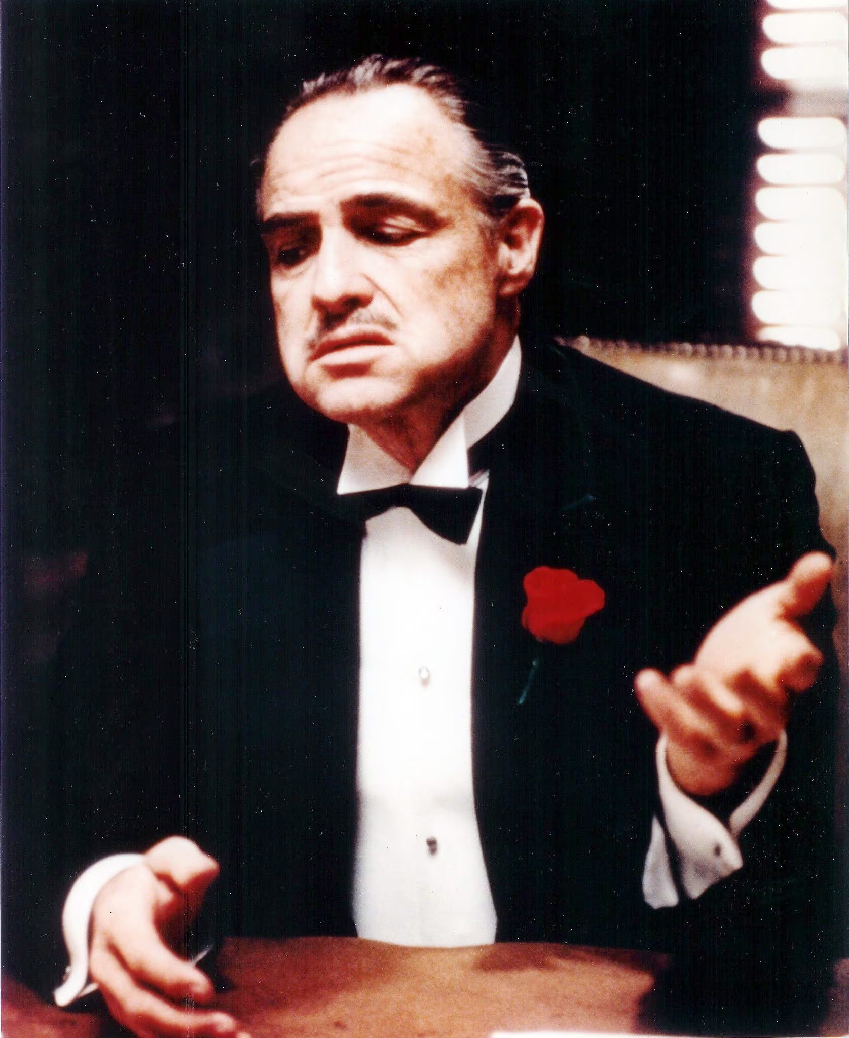 El actor Marlon Brando en una escena de 