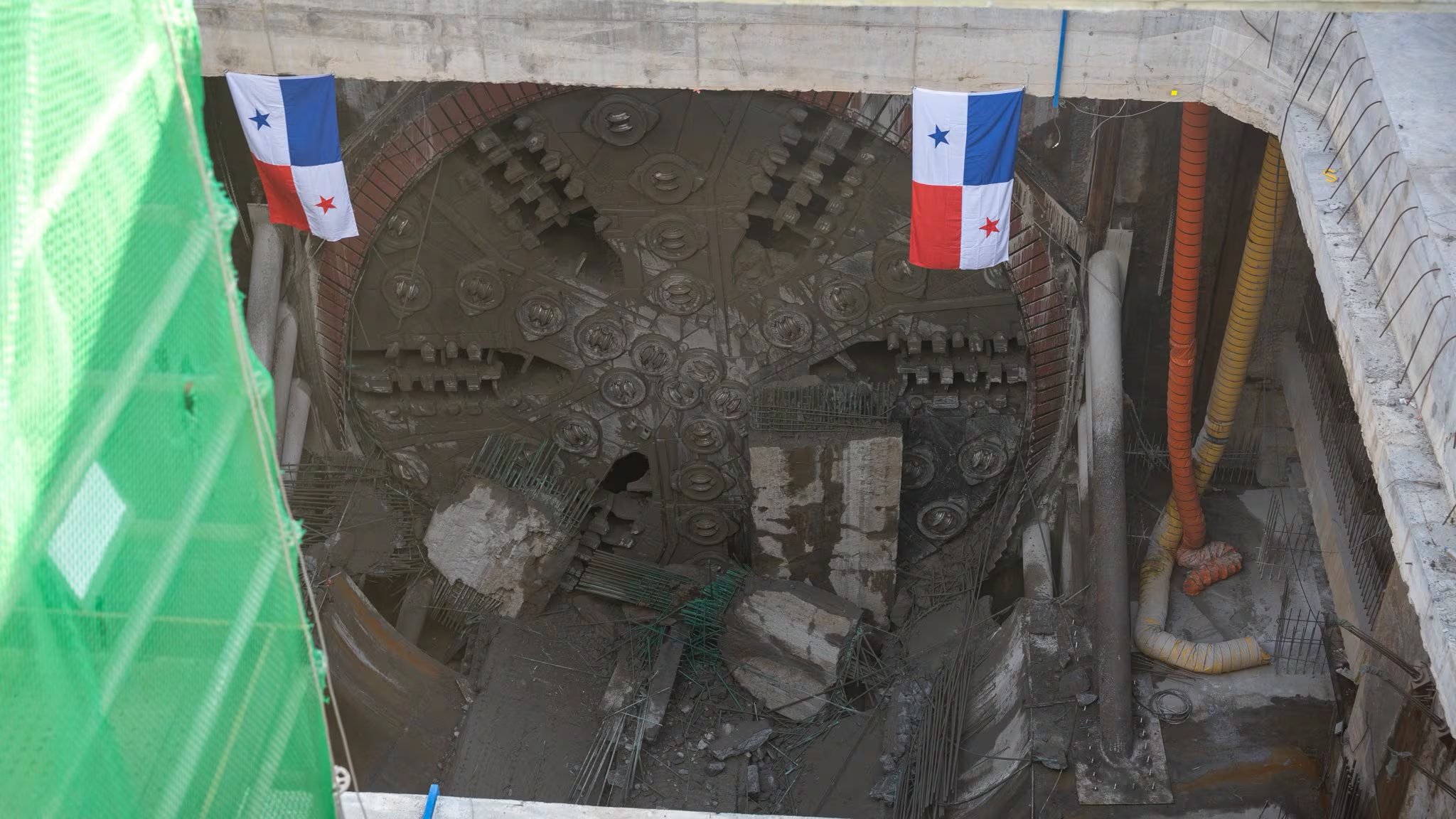 La tuneladora Panamá ya culminó la excavación del túnel de la Línea 3 del Metro, que alcanza profundidades de 65 metros. Cortesía Metro de Panamá