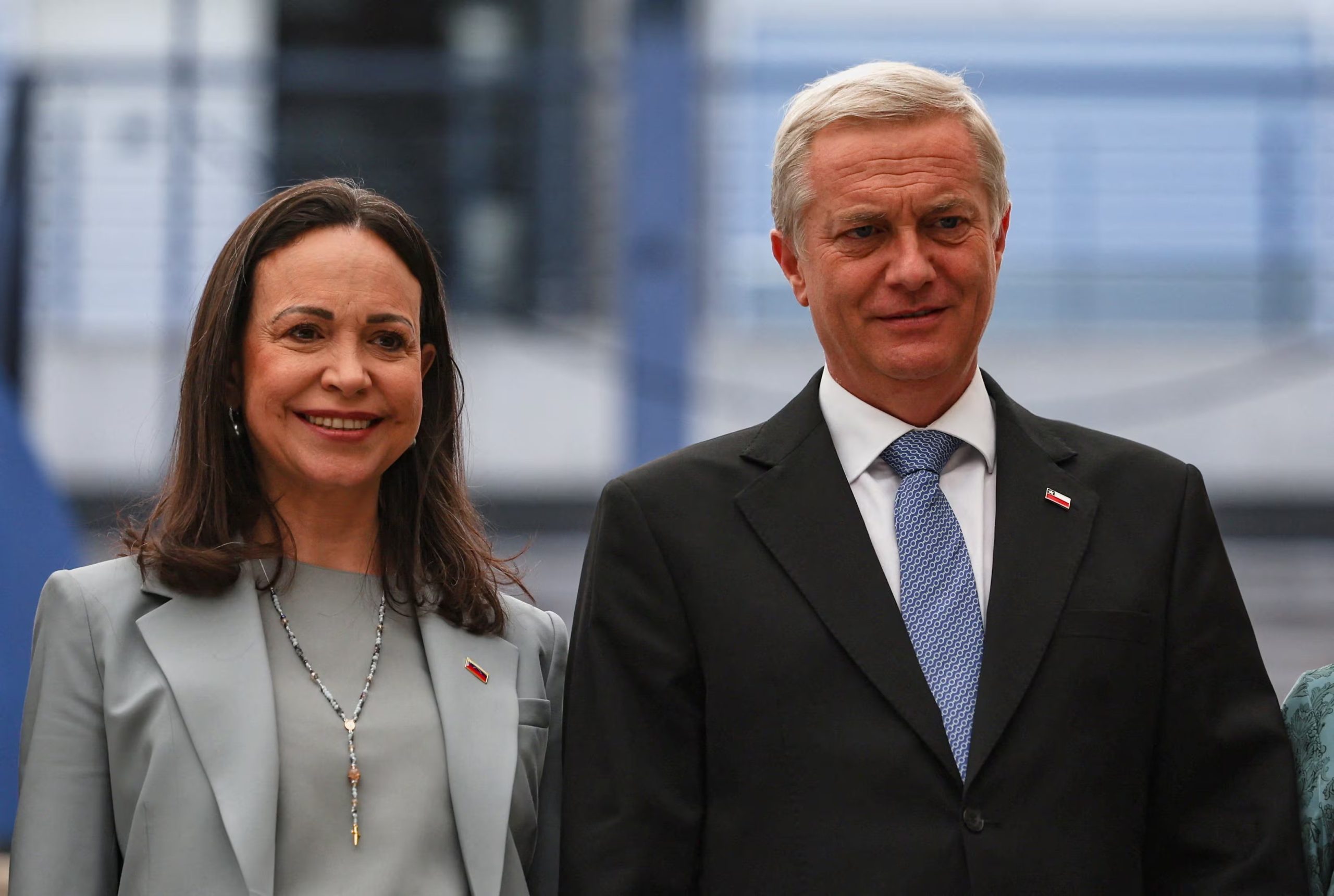 María Corina Machado viajó a Chile para el acto de investidura de José Antonio Kast (REUTERS/Pablo Sanhueza)