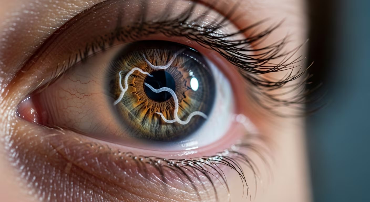 Hasta un 5 % de quienes presentan miodesopsias pueden desarrollar un desgarro de retina, según especialistas. (Imagen Ilustrativa Infobae)