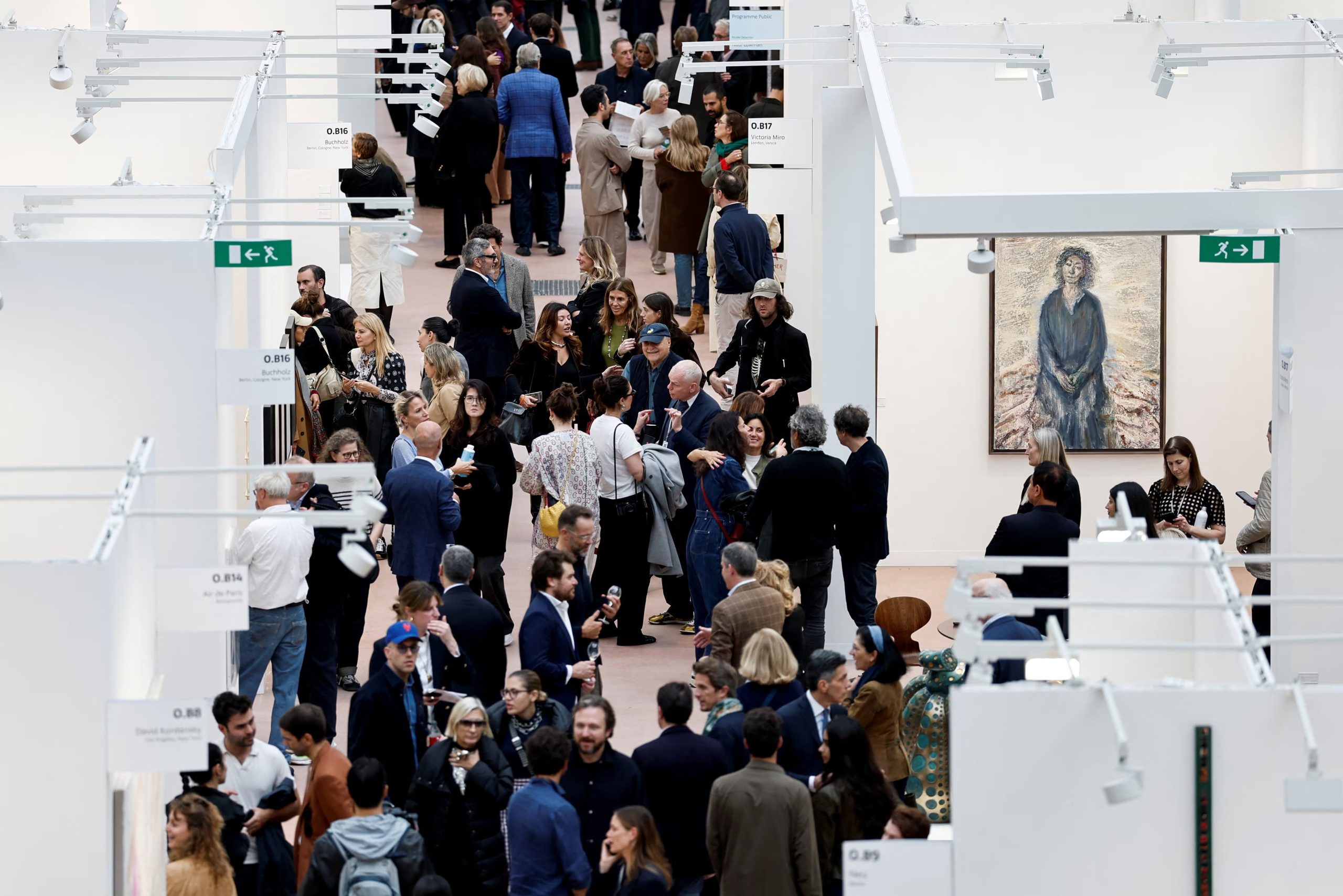 Estados Unidos, Reino Unido y China concentraron el 76% de la facturación del mercado del arte internacional, liderando las ventas mundiales - REUTERS/Benoit Tessier