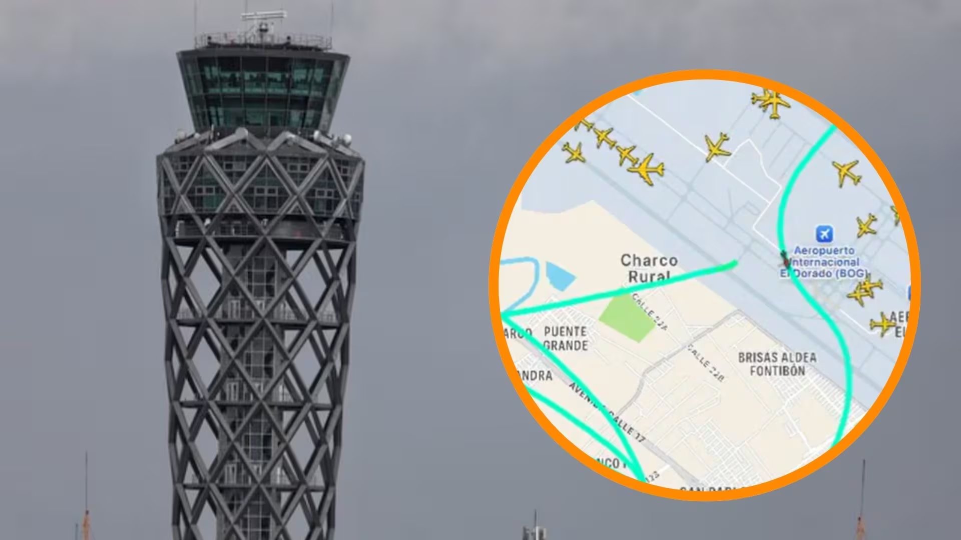 Una secuencia de maniobras entre los controladores, el personal de tierra y los pilotos de un vuelo comercial impidió una tragedia cuando un helicóptero militar atravesó la zona de despegue autorizada - crédito Colprensa/Captura de Pantalla X