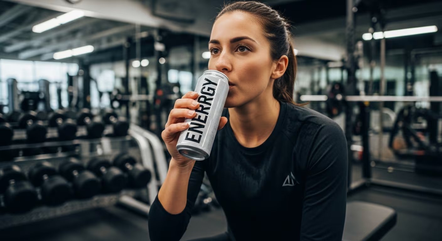 El principal ingrediente de las bebidas energéticas puede potenciar el rendimiento, aunque dosis elevadas están asociadas a problemas cardiovasculares y alteraciones del sueño, por lo cual los expertos recomiendan consumirla con moderación y bajo asesoría profesional. (Imagen Ilustrativa Infobae)